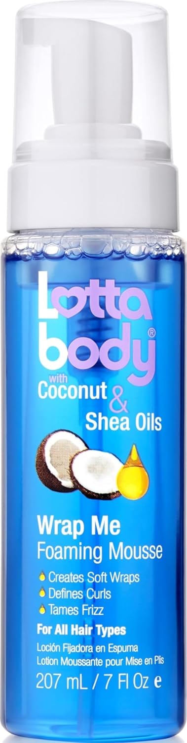 Lottabody Coconut & Shea Wrap Me Foaming Mousse, 7 oz