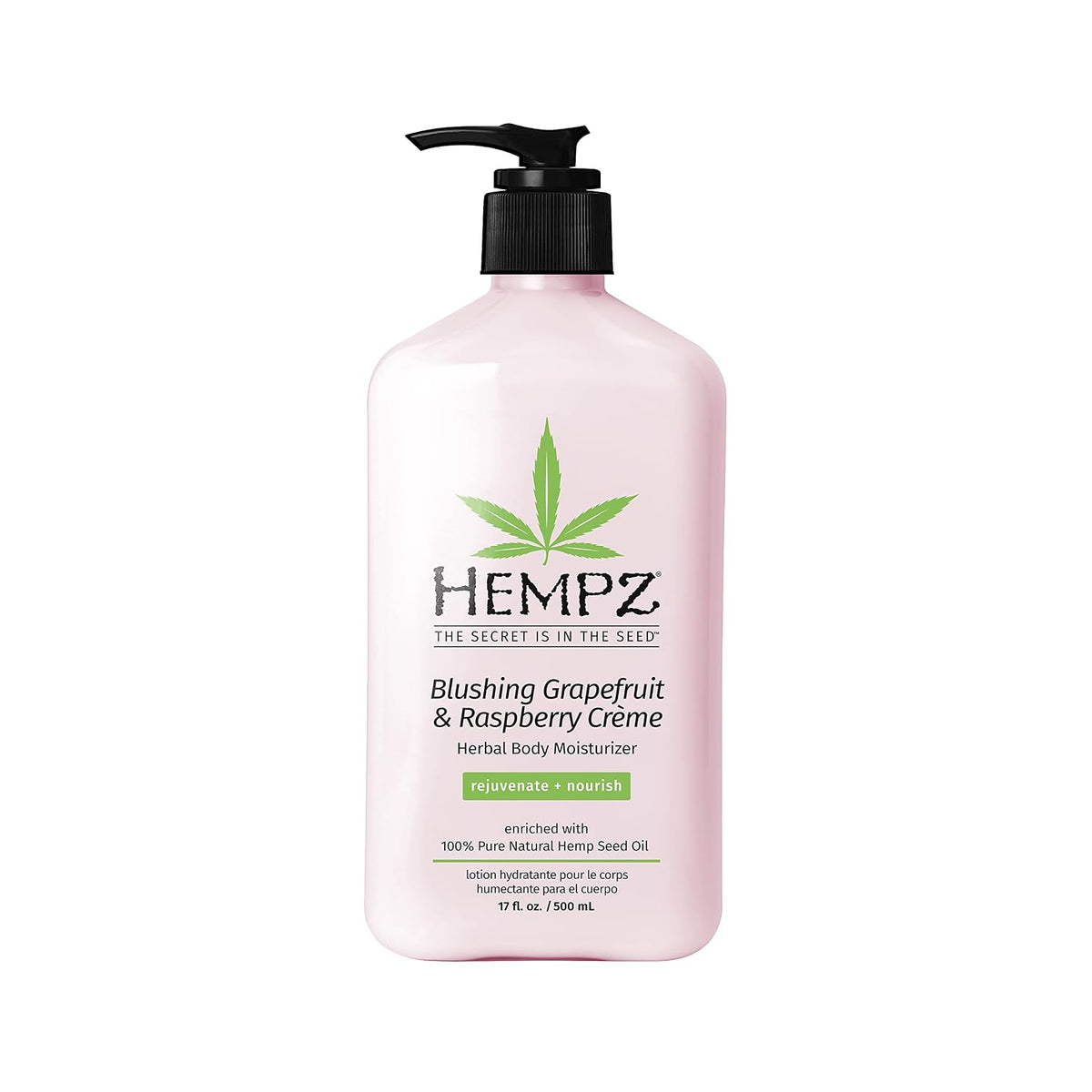 Hempz Dark Red Cherries Moisturizing Body Lotion - 17 Fl Oz