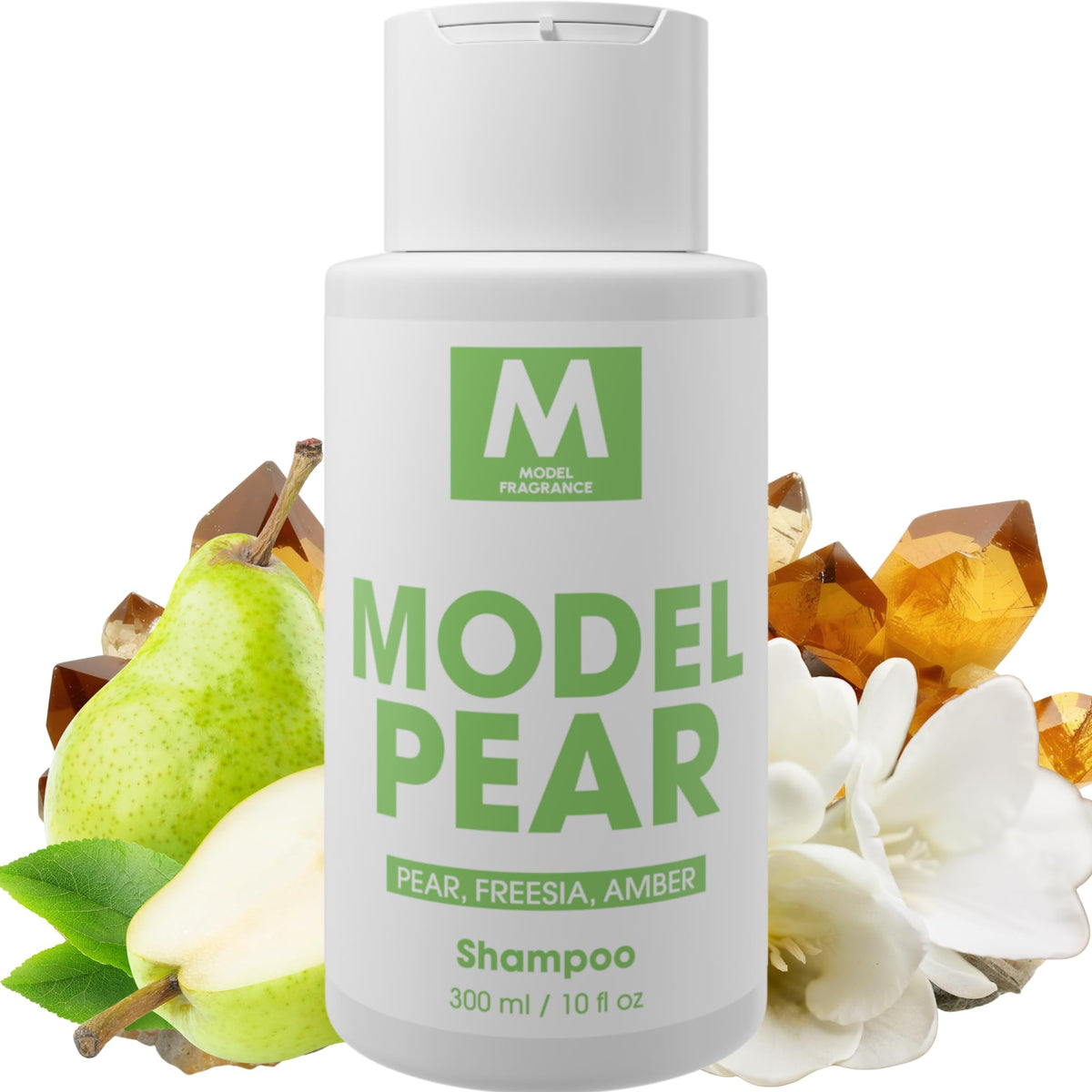 Model Cherry Gourmand Shampoo | Cherry, Tonka Bean, and Vanilla Scented | Sulfate Free & Hydrating Shampoo | All Hair Types | Clean, Shiny, Healthy Hair