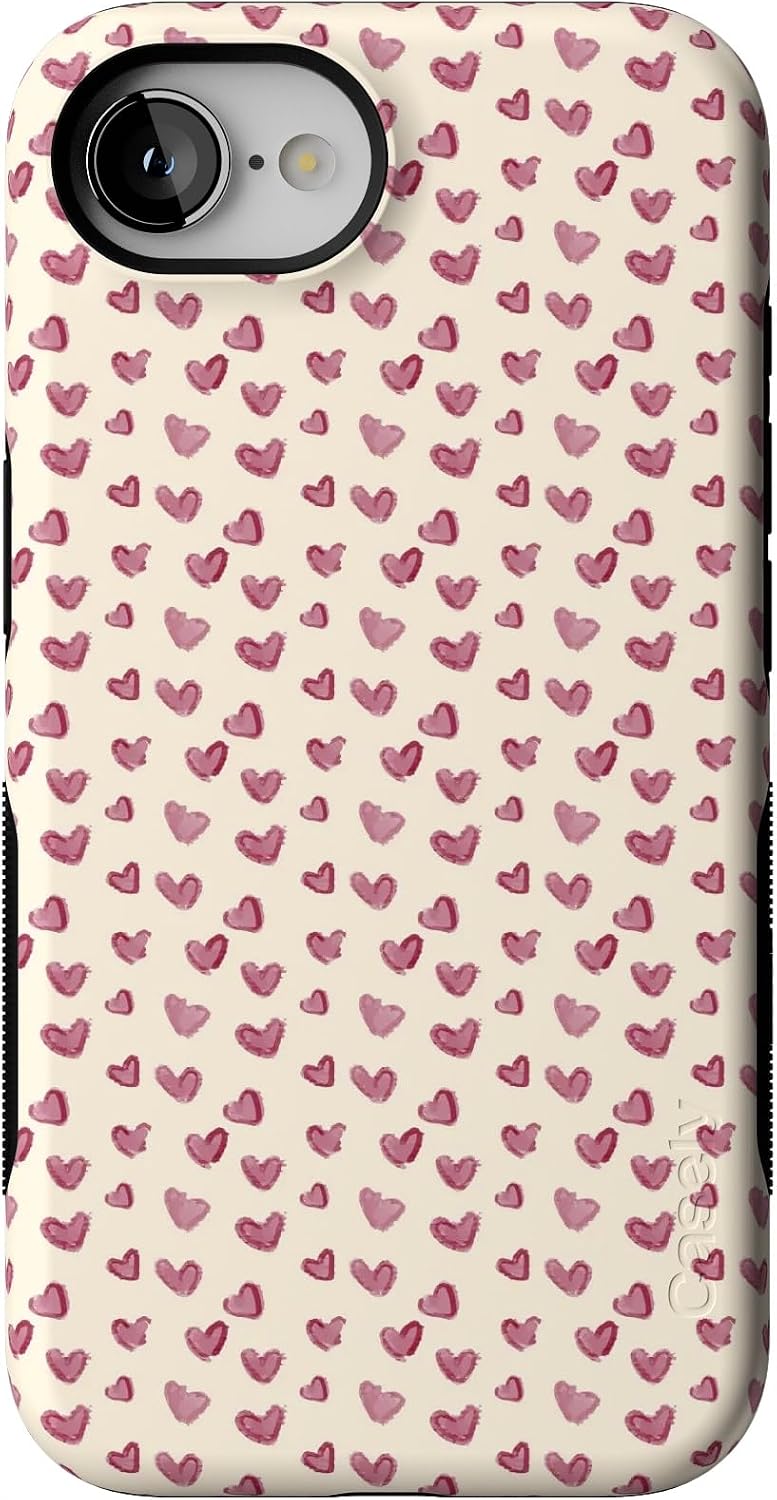 Casely iPhone 17 Air Case | Very Cherry | Painted Cherries | Bold Protective Design | MagSafe Compatible Design