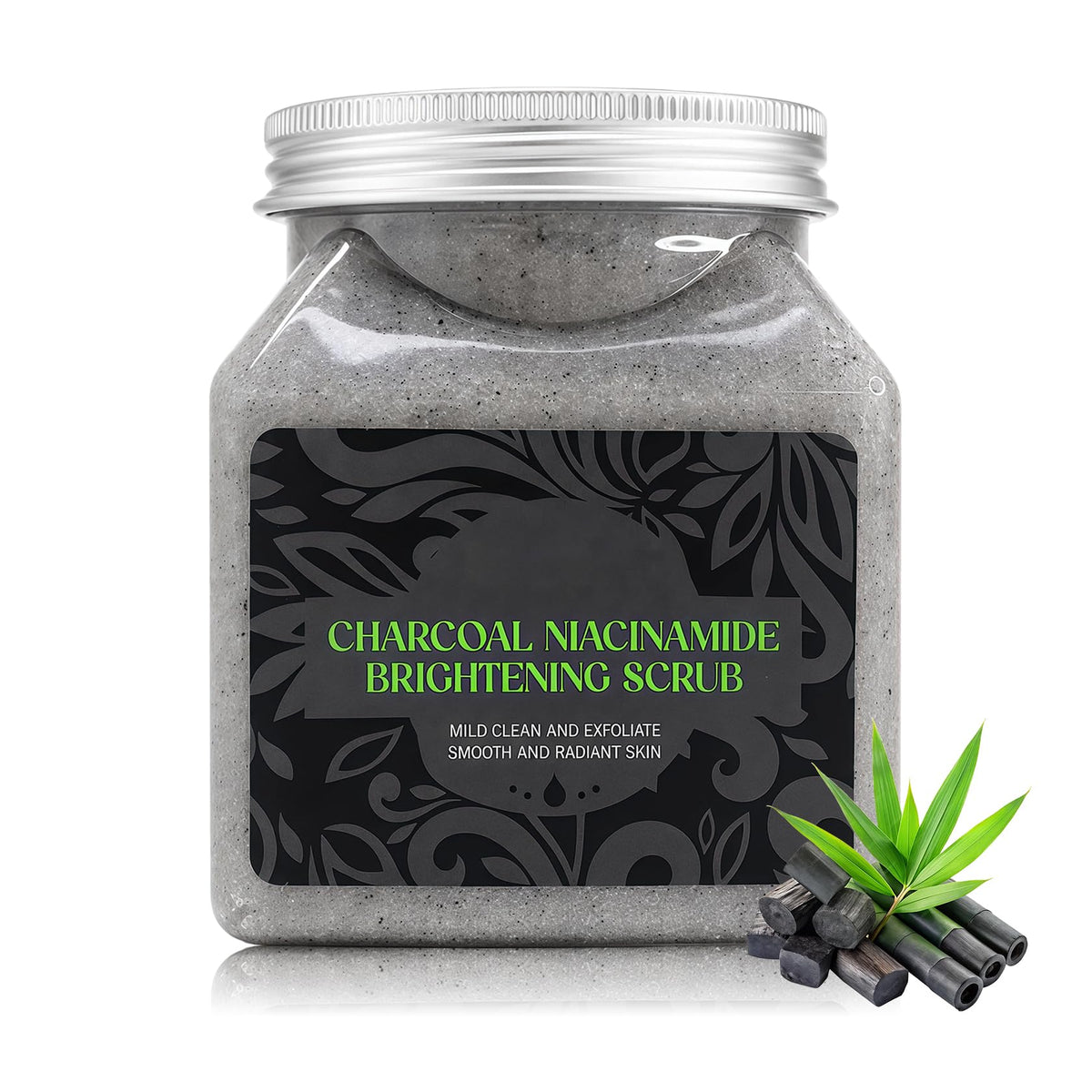 Cherry Body Exfoliator, Deep Cleaning Exfoliating Body Scrub, Moisturizing Nourishing Salt Rose Body Scrub, 350 g