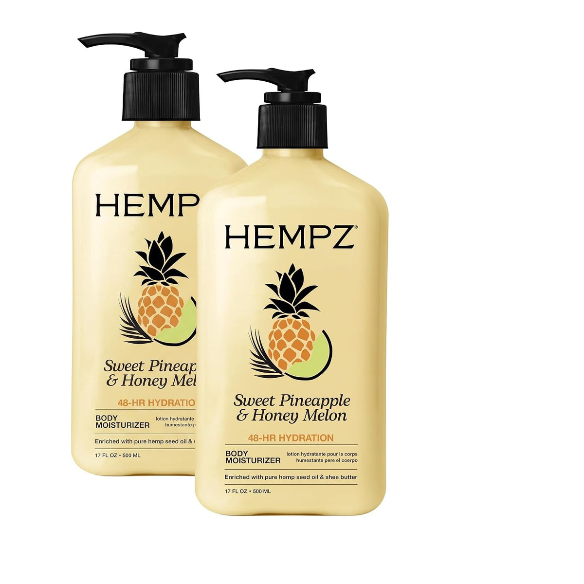 Hempz Dark Red Cherries Moisturizing Body Lotion - 17 Fl Oz