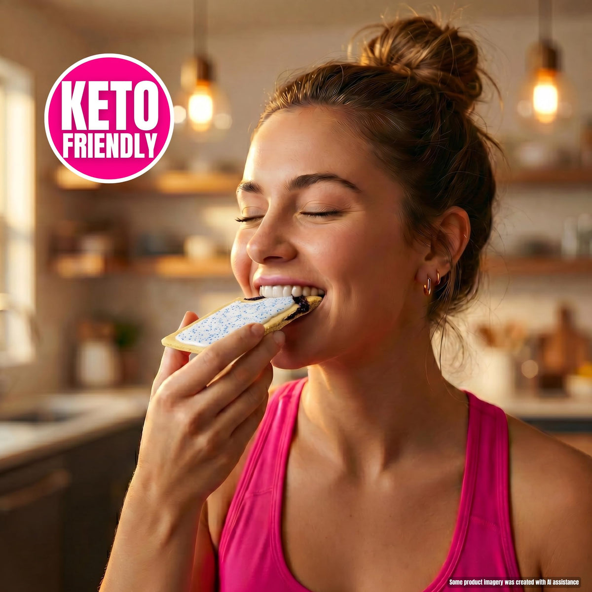 Legendary Foods High Protein Pastry, Cherry, Low Carb/Low Sugar Snack