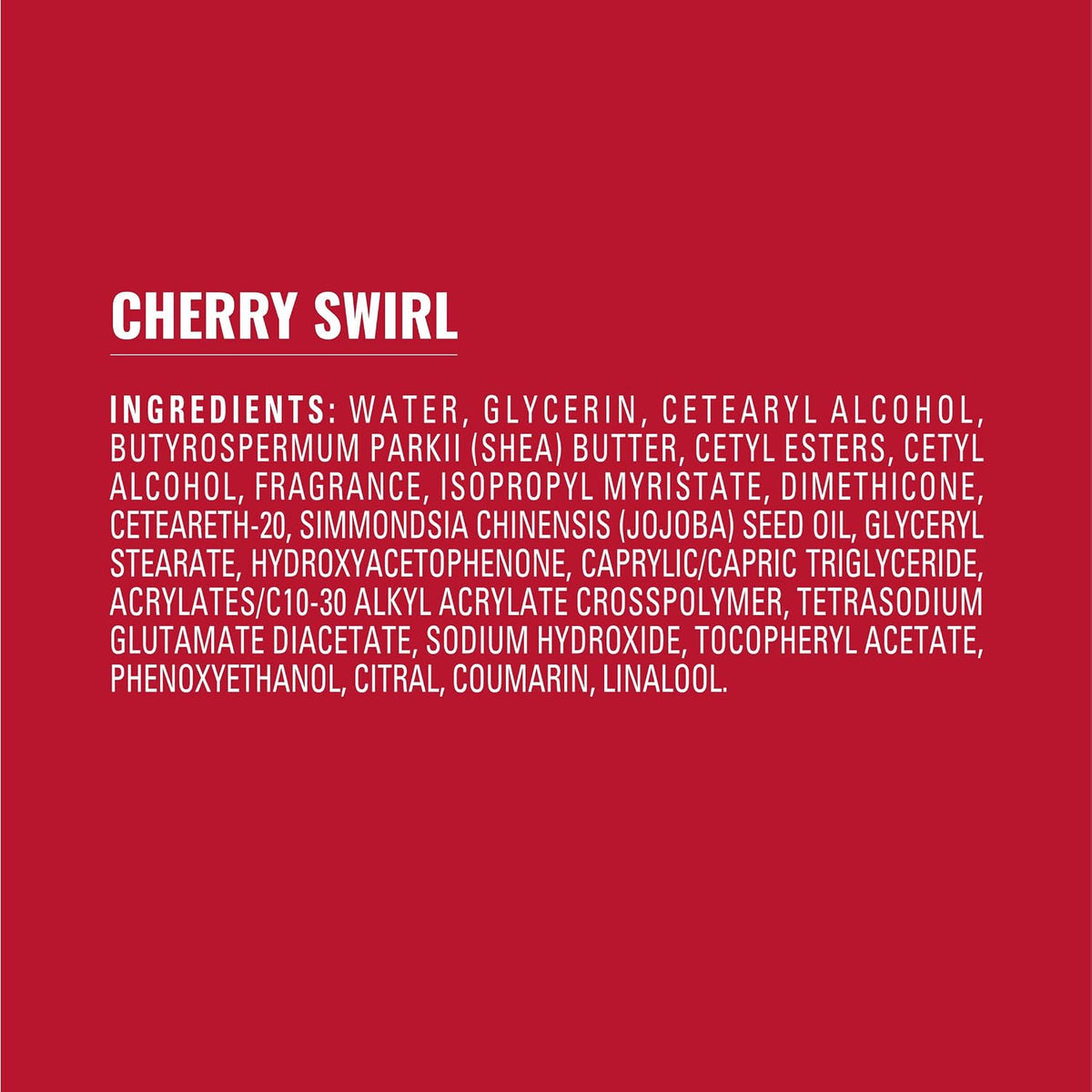 Jergens Shea Fusion Cherry Swirl Body Lotion, Dry Skin, 14 fl oz
