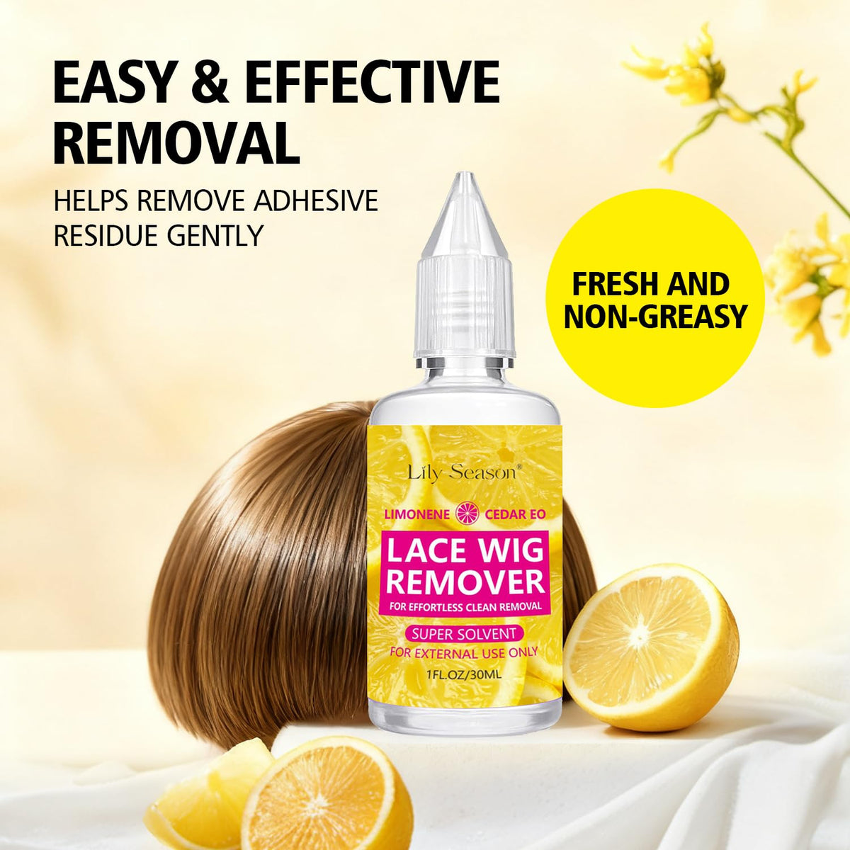Wig Glue Kit Set of 3, Waterproof with Firm Hold