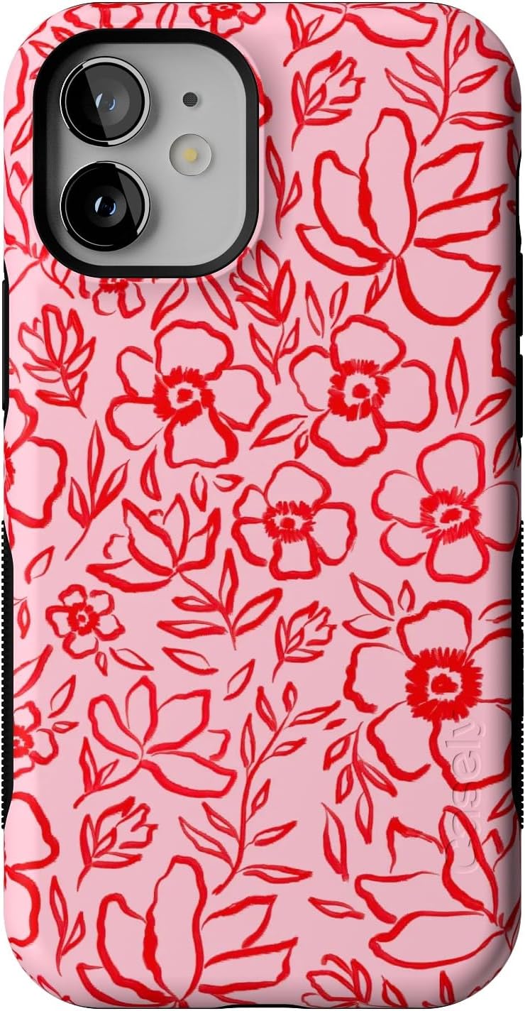 Casely iPhone 17 Air Case | Very Cherry | Painted Cherries | Bold Protective Design | MagSafe Compatible Design
