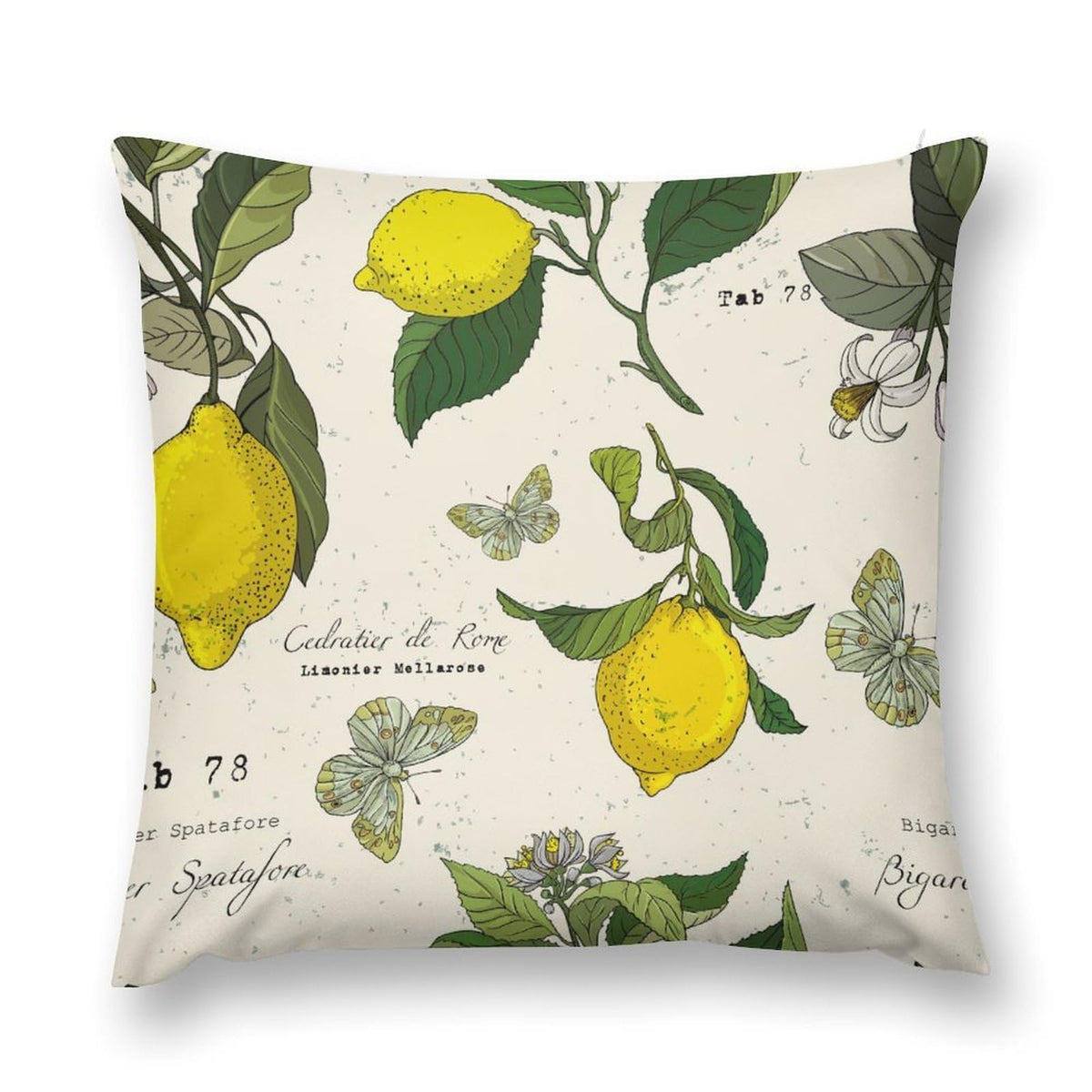 Cherry Throw Pillow Covers Funny Fruit Fresh Berry Cherries Background Retro Style Decorations for Bedroom Living Room Farmhouse Sofa Pillows Bed Couch 12x12 Inch