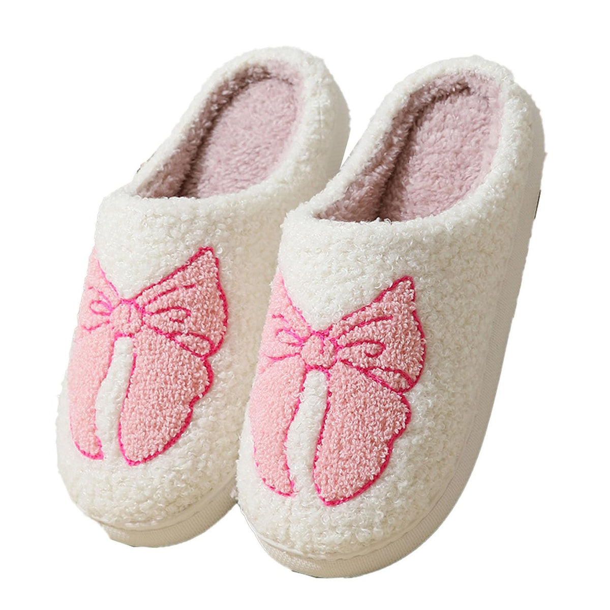 Women Retro Colorful Books Slippers Plush Warm House Slippers,Casual Home Shoes Soft Plush Slip-on Slippers Outdoor Indoor Bedroom Shoes