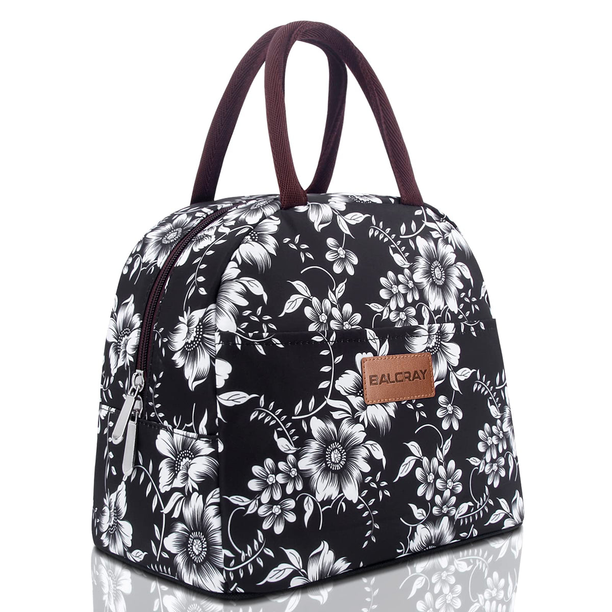 BALORAY Lunch Bag for Women Men Adult Lunch Box (Cherry), M