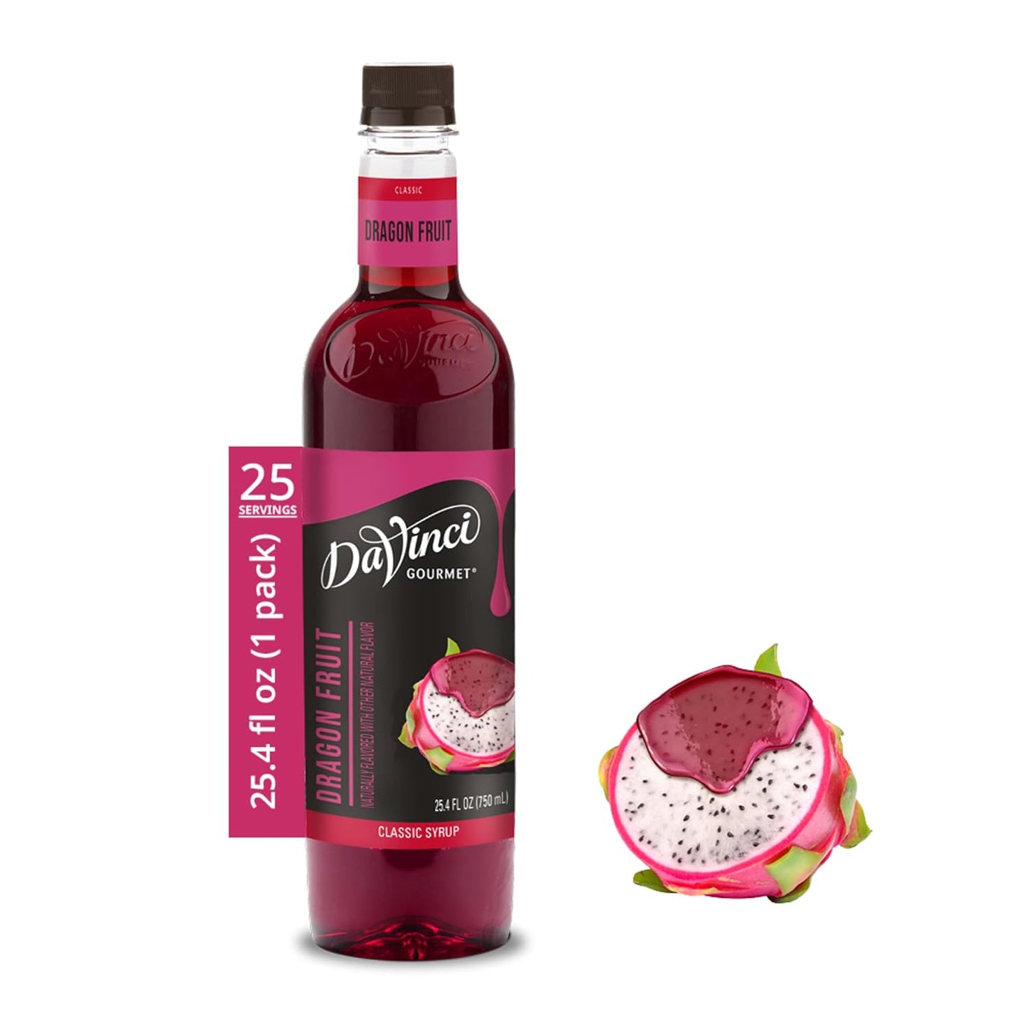 DaVinci Gourmet Lavender Syrup, Natural, 25.4 Fluid Ounces (Pack of 1)