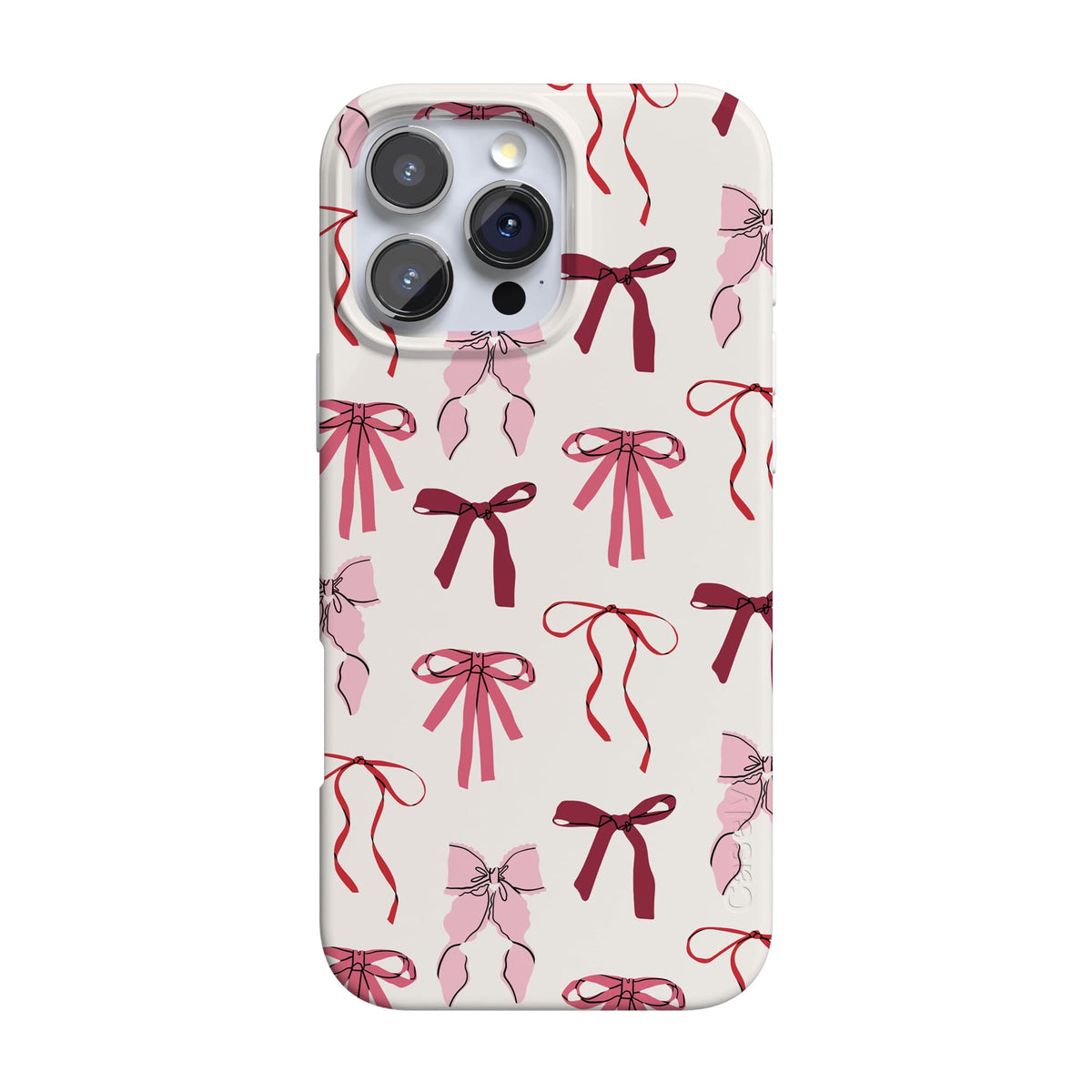 Casely iPhone 16 Pro Case | Cherry on Top | Red Cherries | Compatible with MagSafe | Classic Ultra Slim Design