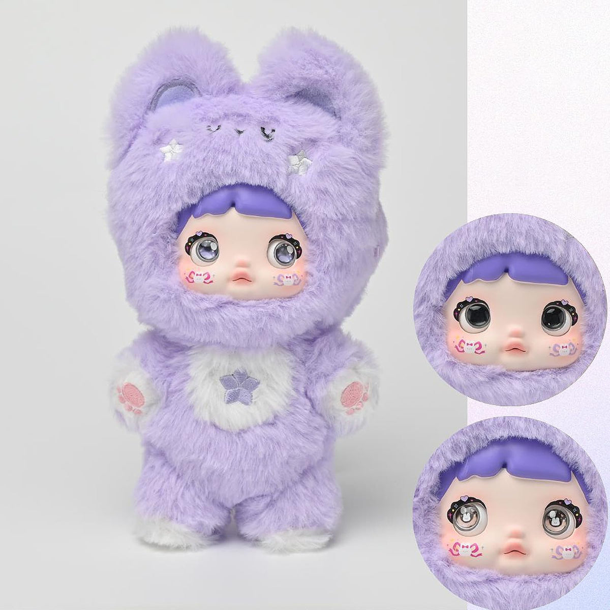 BEEMAI Nommi Loveliness Never Ends Series Plush Blind Box 1PC (1 of 7 Possible Styles) Cute Figures Collectible Toys Birthday Gifts