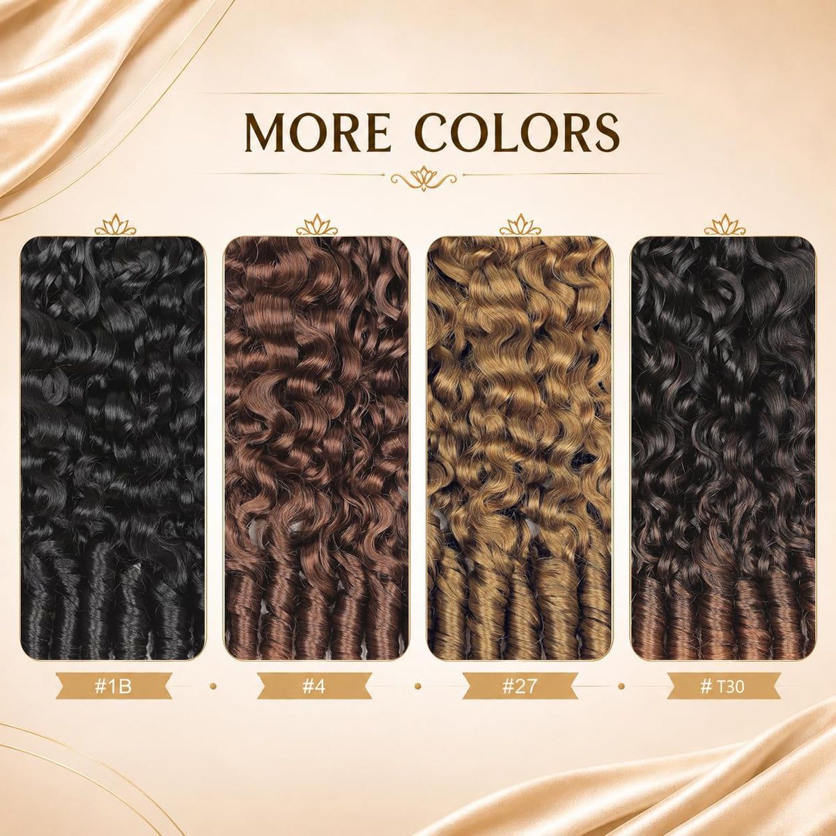Crochet Human Hair for Black Women, Miracle Deep Wave Mini Knots Feather Crochet Human Hair Extensions 18 Inch 150g 120 Strands, Pre-Separated Invisible Knotless Remy Bundles Natural Black