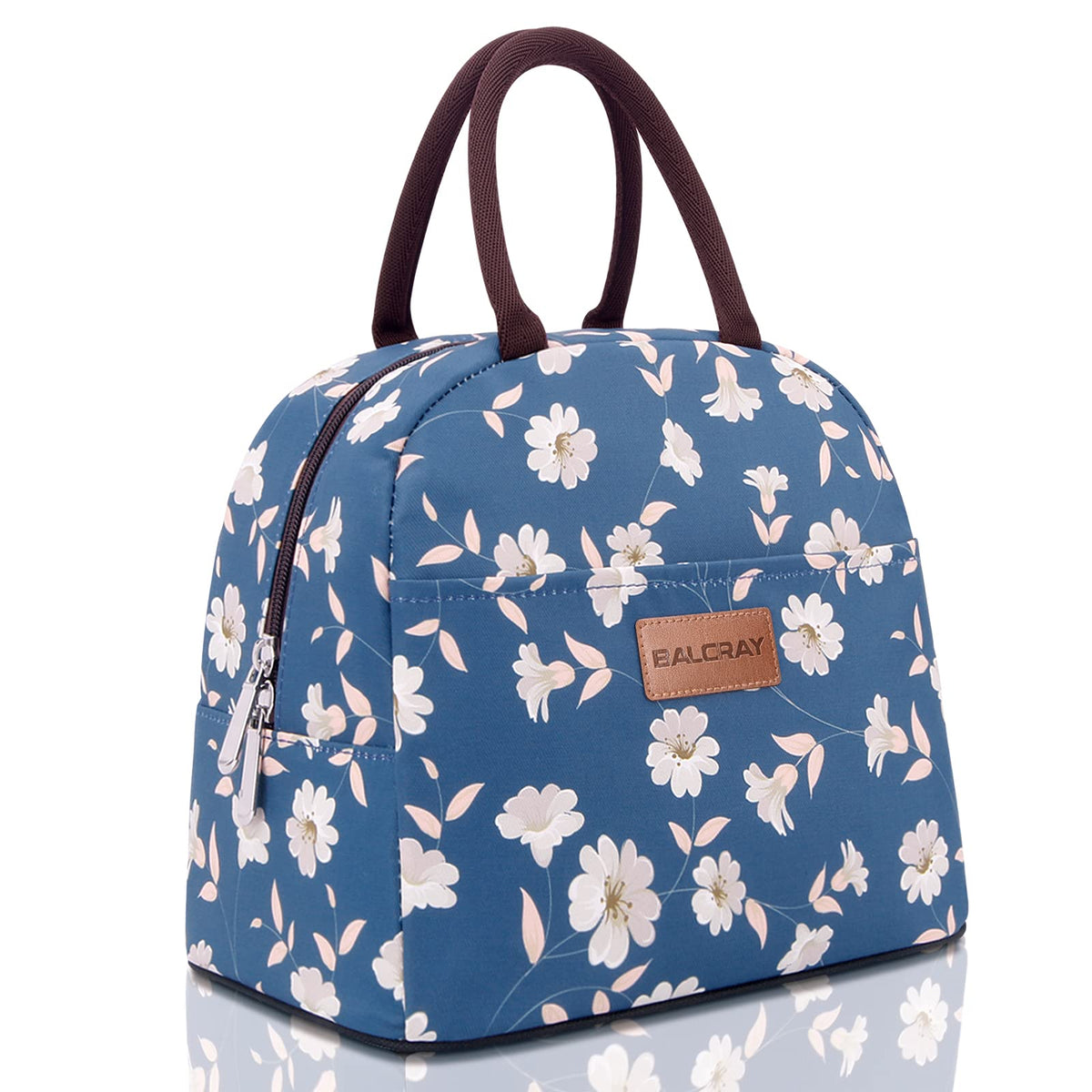 BALORAY Lunch Bag for Women Men Adult Lunch Box (Cherry), M