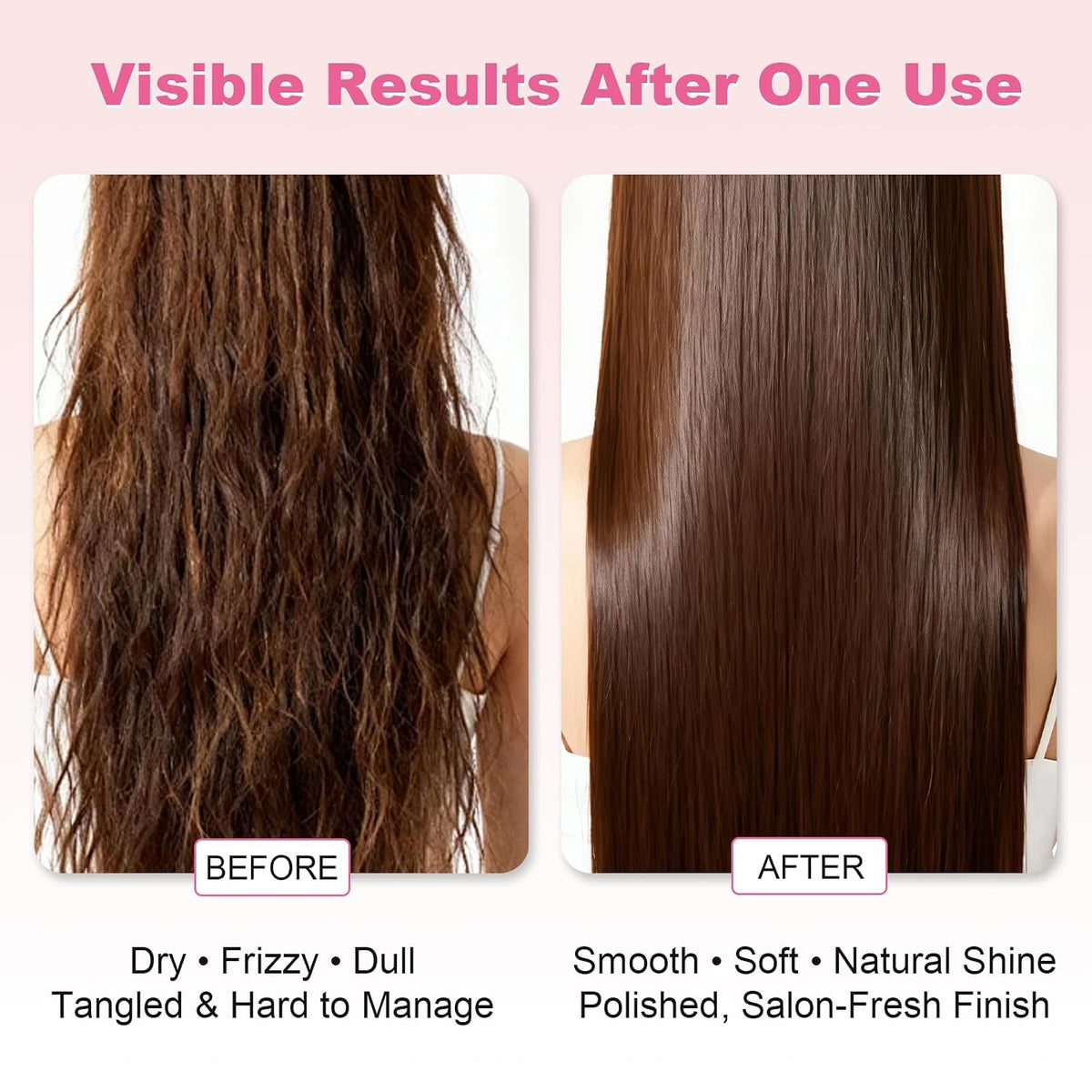 Human Hair Wig Care Oil Spray – Professional Anti Frizz Serum, Lightweight Shine & Smoothing Hair Oil, Detangler & Heat Protectant for Real Hair Wigs & Extensions