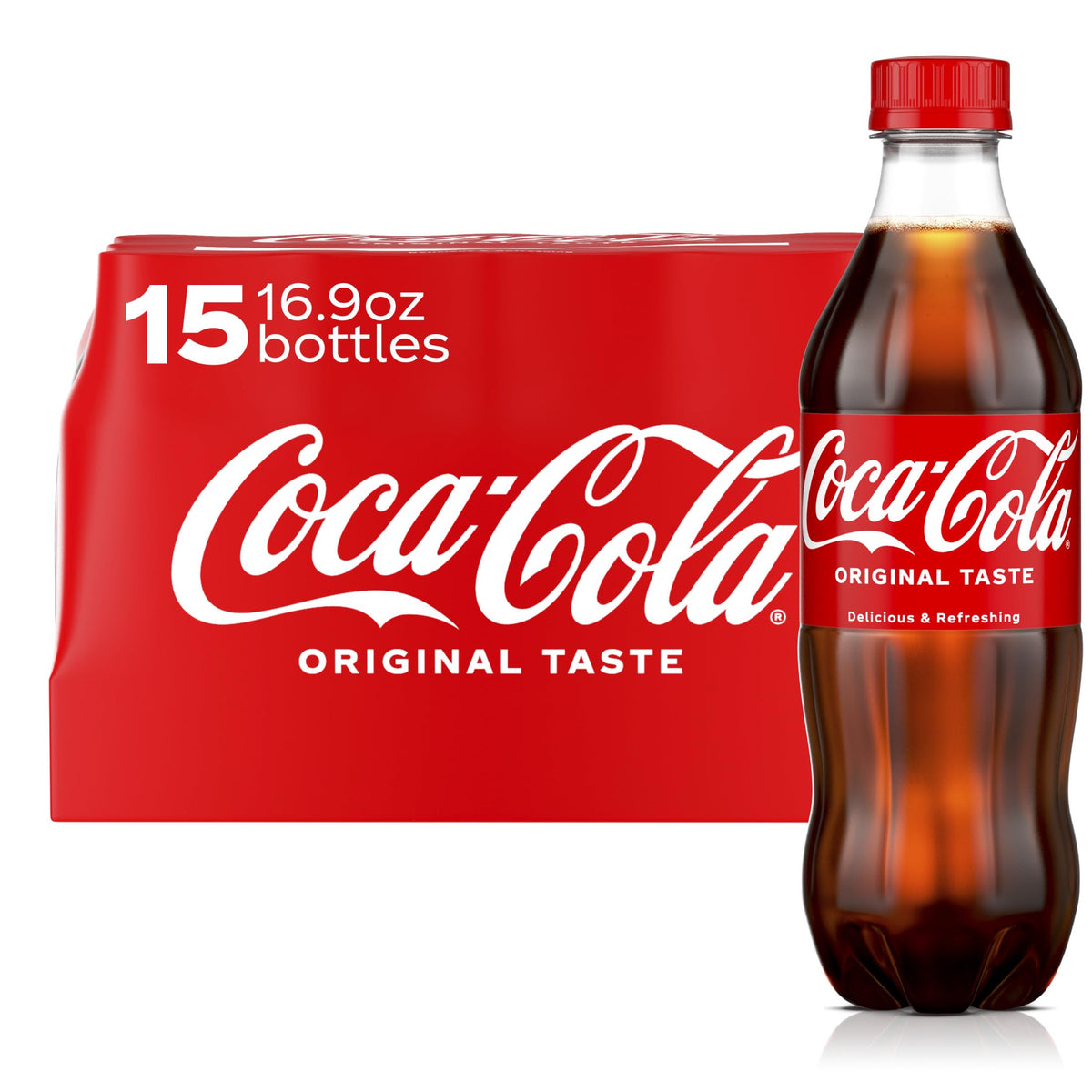 Coca-Cola Cherry Soda Soft Drink, 16.9 fl oz, 6 Pack