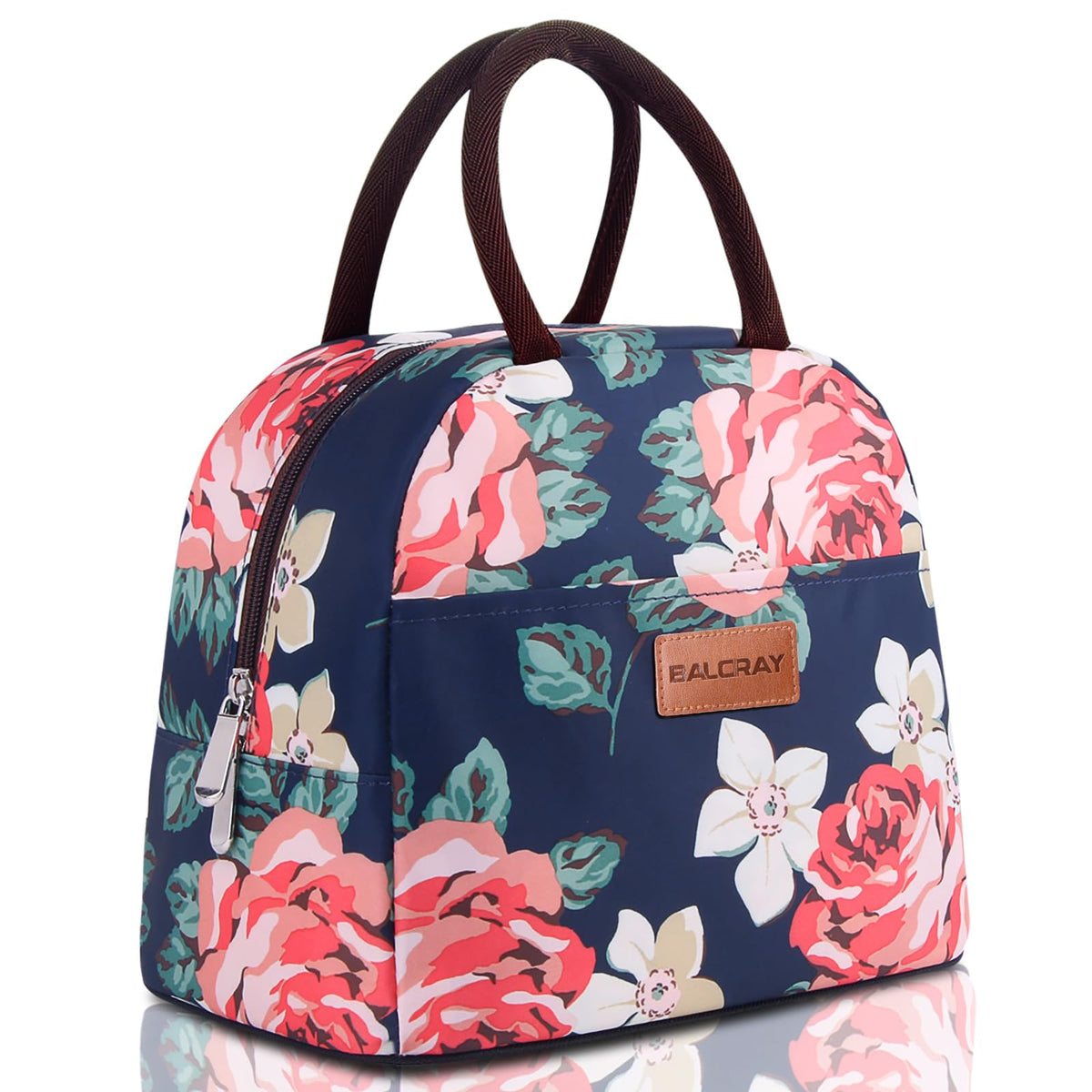 BALORAY Lunch Bag for Women Men Adult Lunch Box (Cherry), M