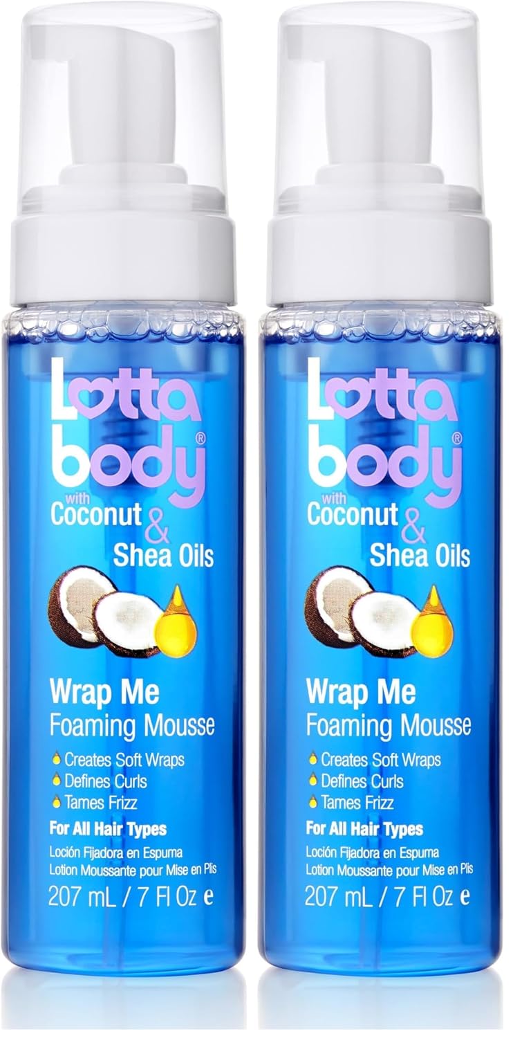 Lottabody Coconut & Shea Wrap Me Foaming Mousse, 7 oz