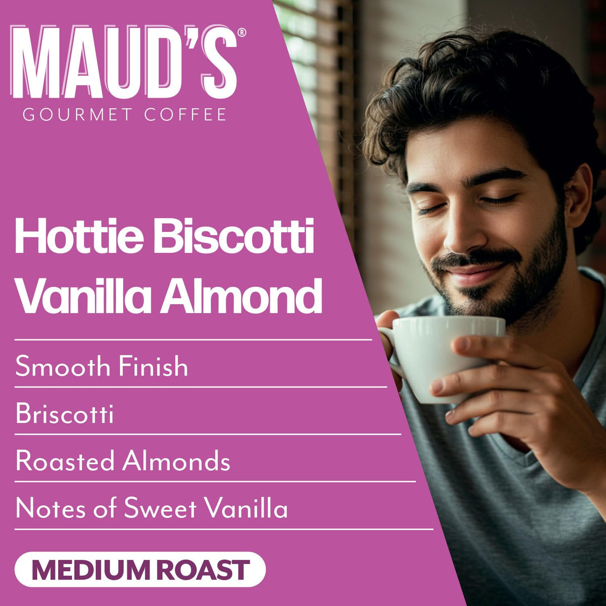 Maud's Cherry Flavored Medium Roast Coffee Pods, 18ct