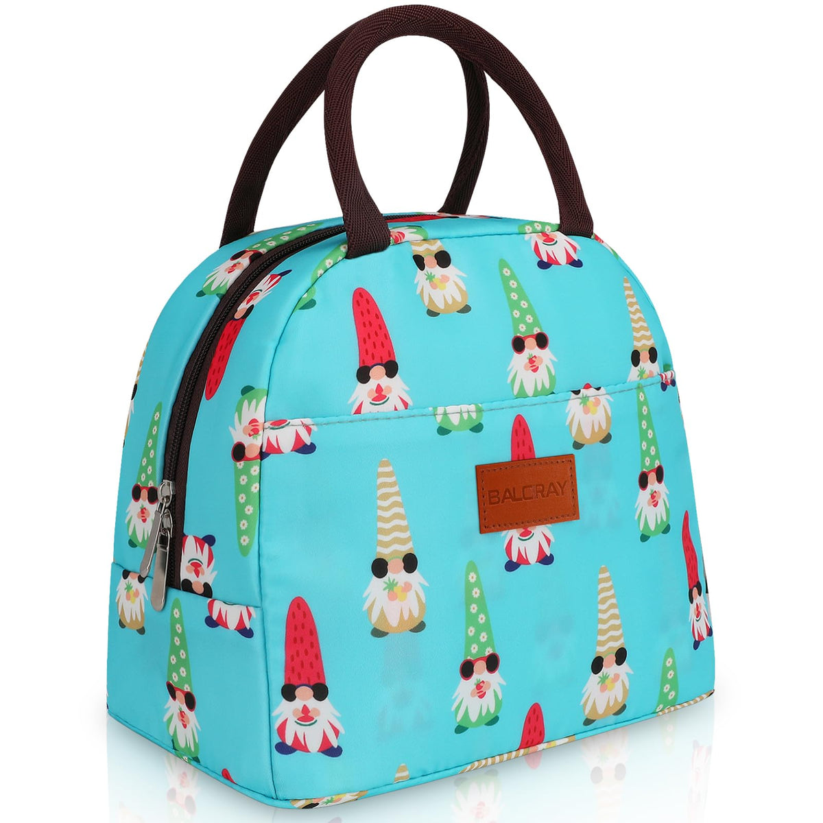 BALORAY Lunch Bag for Women Men Adult Lunch Box (Cherry), M