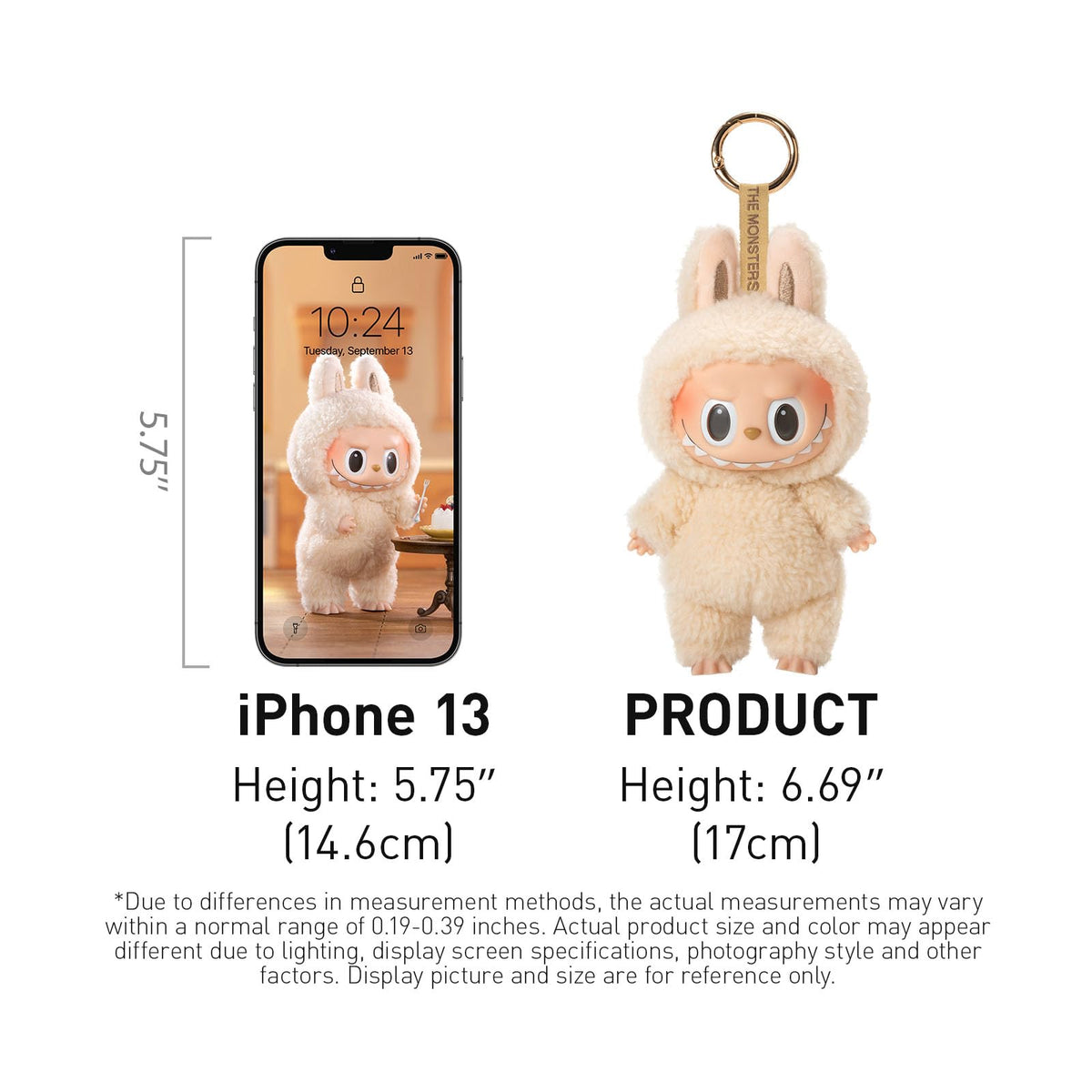 POP MART THE Monsters LABUBU Big into Energy Vinyl Plush Pendant Blind Box
