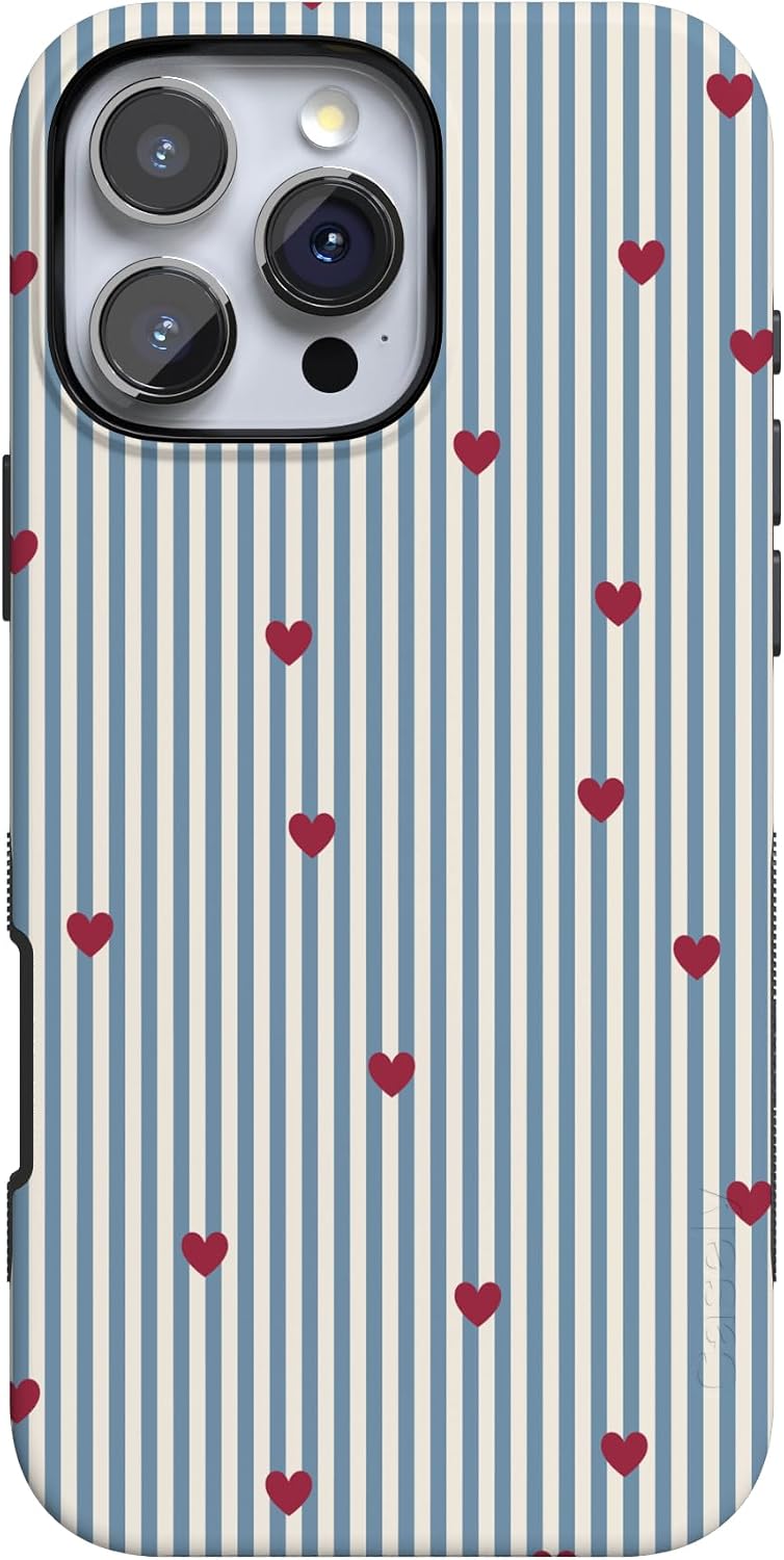 Casely iPhone 17 Air Case | Very Cherry | Painted Cherries | Bold Protective Design | MagSafe Compatible Design
