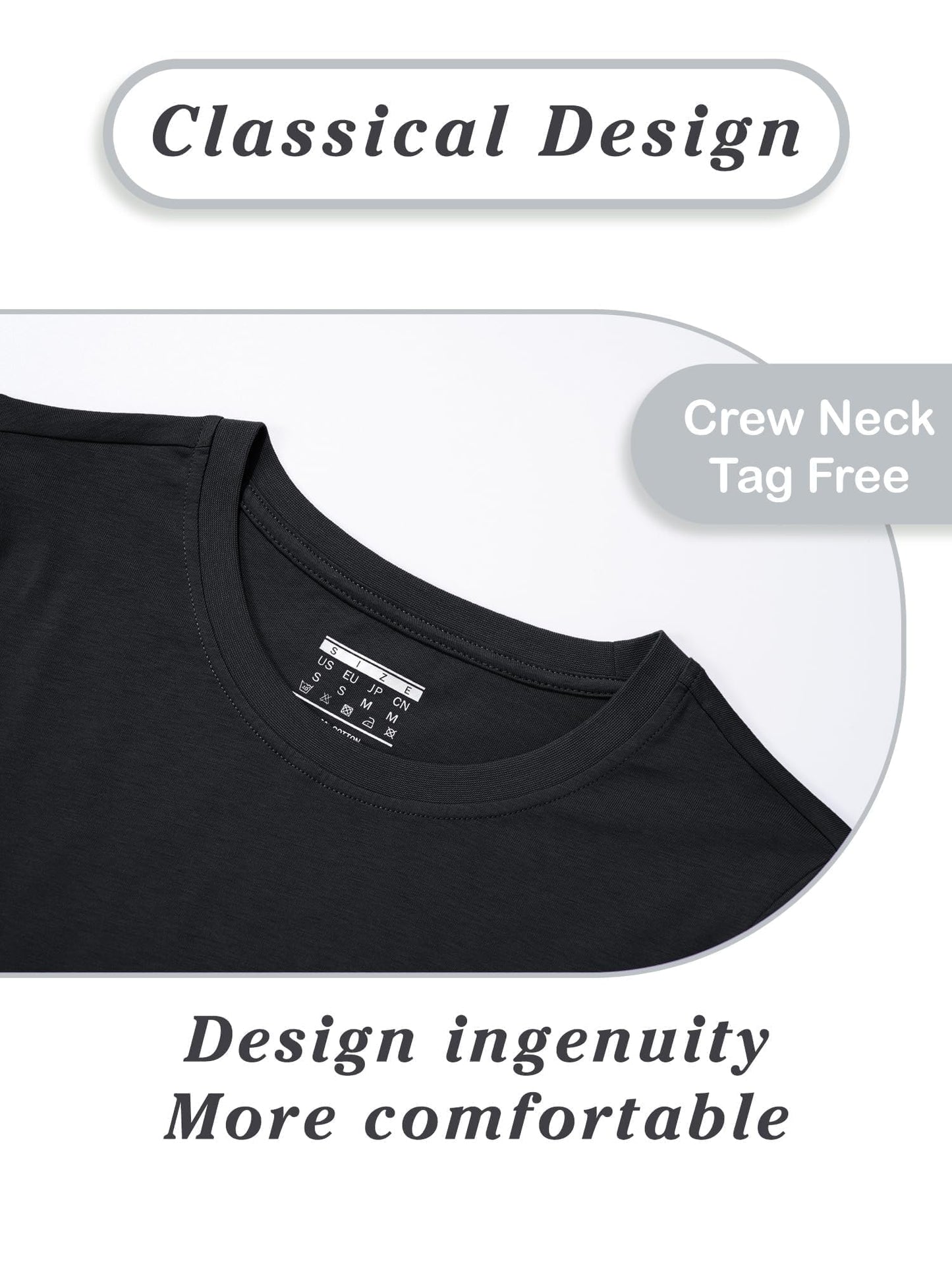 SMENG Women's Cotton Crewneck T-Shirts Short Sleeve Basic Solid Color Tee Classic-Fit Shirt Breathable Comfy Summer Top