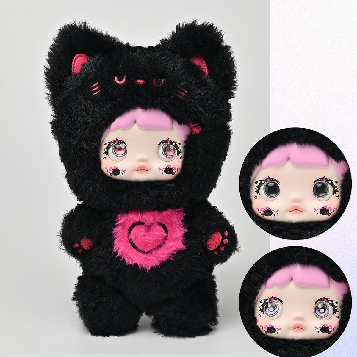 BEEMAI Nommi Loveliness Never Ends Series Plush Blind Box 1PC (1 of 7 Possible Styles) Cute Figures Collectible Toys Birthday Gifts