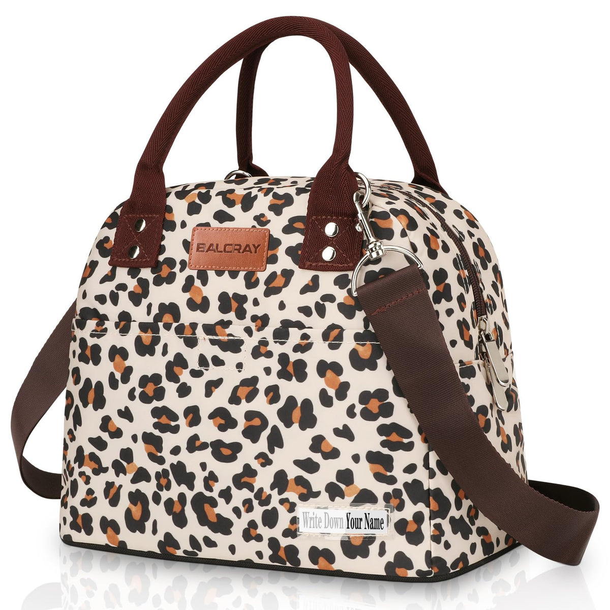 BALORAY Lunch Bag for Women Men Adult Lunch Box (Cherry), M