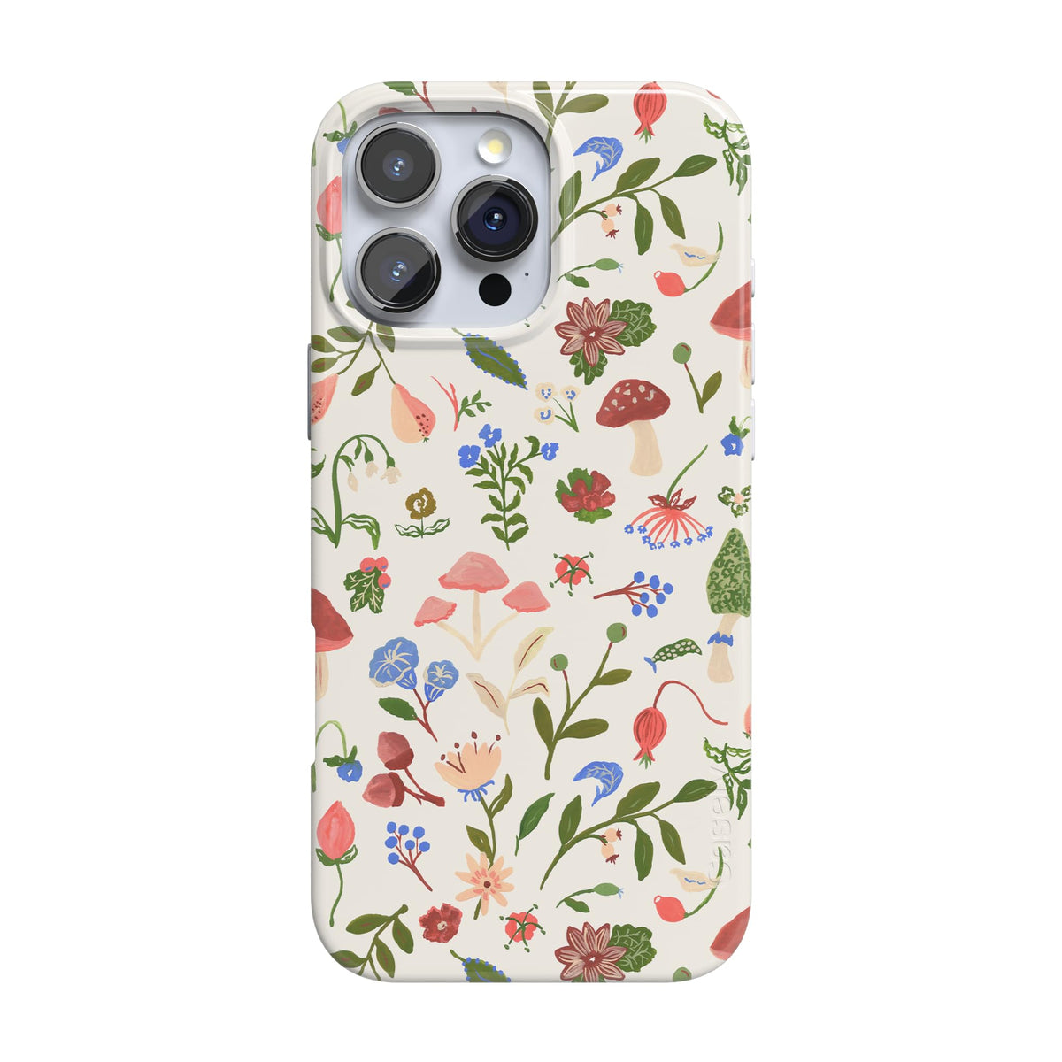 Casely iPhone 16 Pro Case | Cherry on Top | Red Cherries | Compatible with MagSafe | Classic Ultra Slim Design