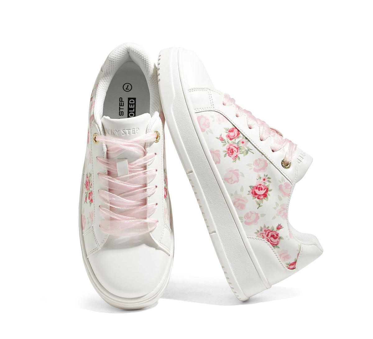 LUCKY STEP Women's Printed Fashion Sneakers