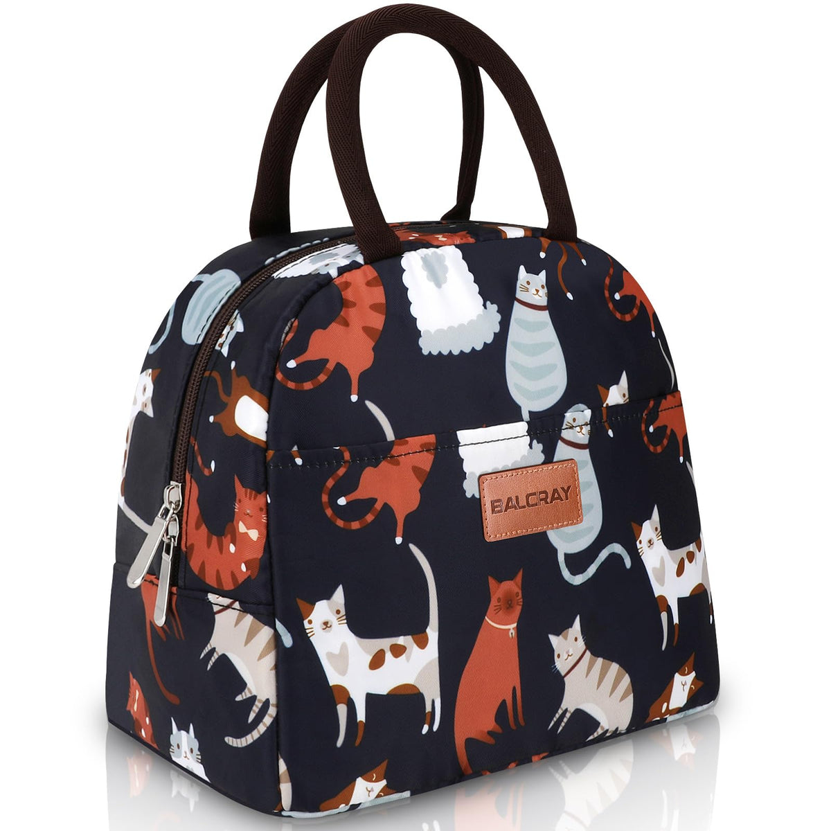 BALORAY Lunch Bag for Women Men Adult Lunch Box (Cherry), M