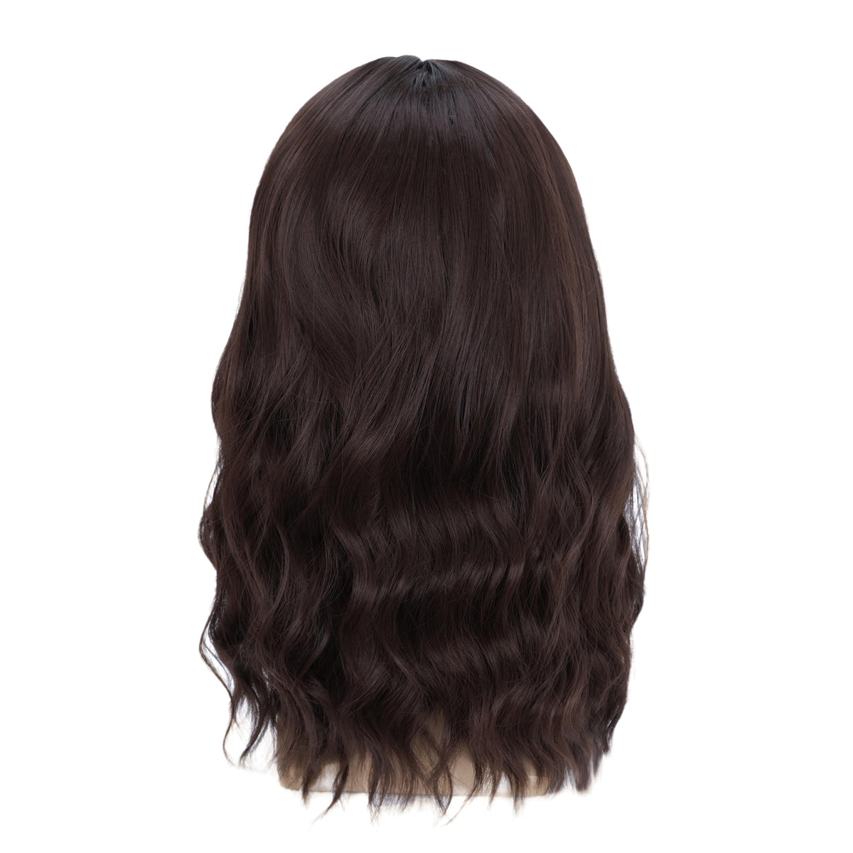 Mens Black Wig Long Curly Natural Hair Wig Layered Wavy for Daily Party Costume Cospaly Halloween