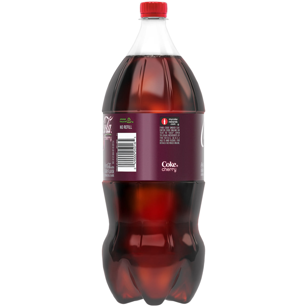 Coca-Cola Cherry Soda Soft Drink, 16.9 fl oz, 6 Pack