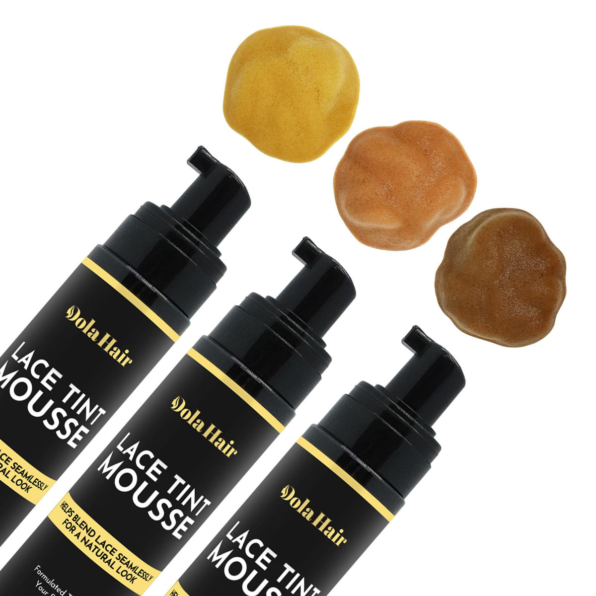Dolahair Lace Glue Kit Wig Installation Kit & Melting Spray (Medium Brown)