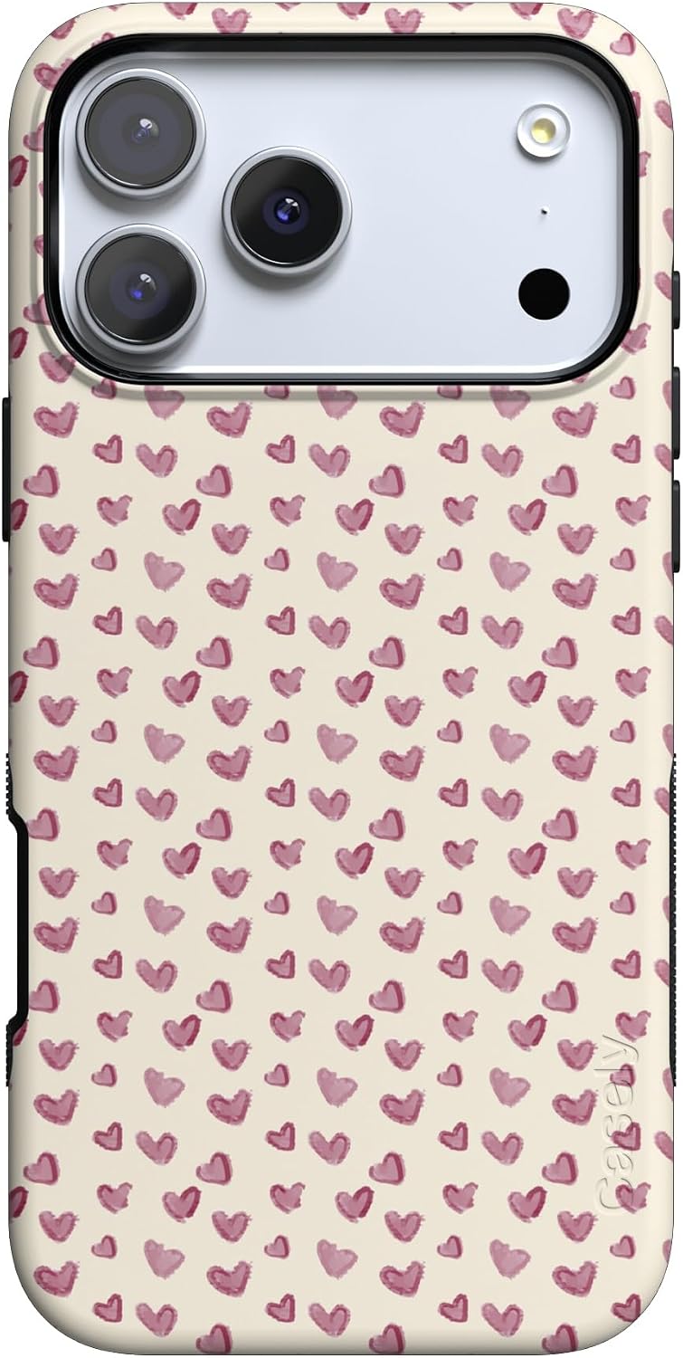 Casely iPhone 17 Air Case | Very Cherry | Painted Cherries | Bold Protective Design | MagSafe Compatible Design