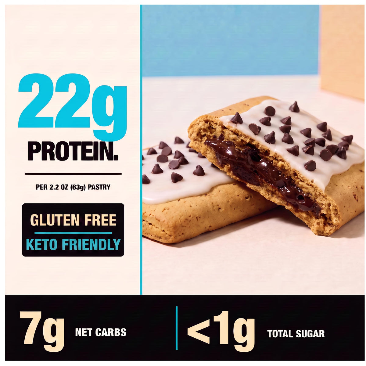Legendary Foods High Protein Pastry, Cherry, Low Carb/Low Sugar Snack