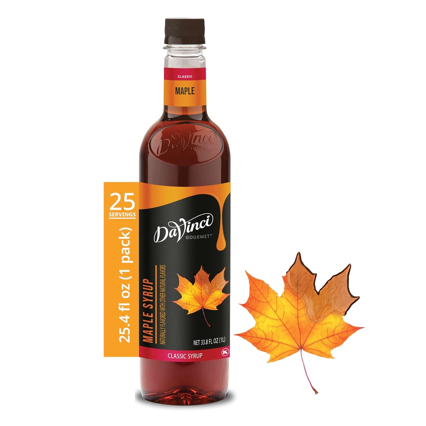 DaVinci Gourmet Lavender Syrup, Natural, 25.4 Fluid Ounces (Pack of 1)