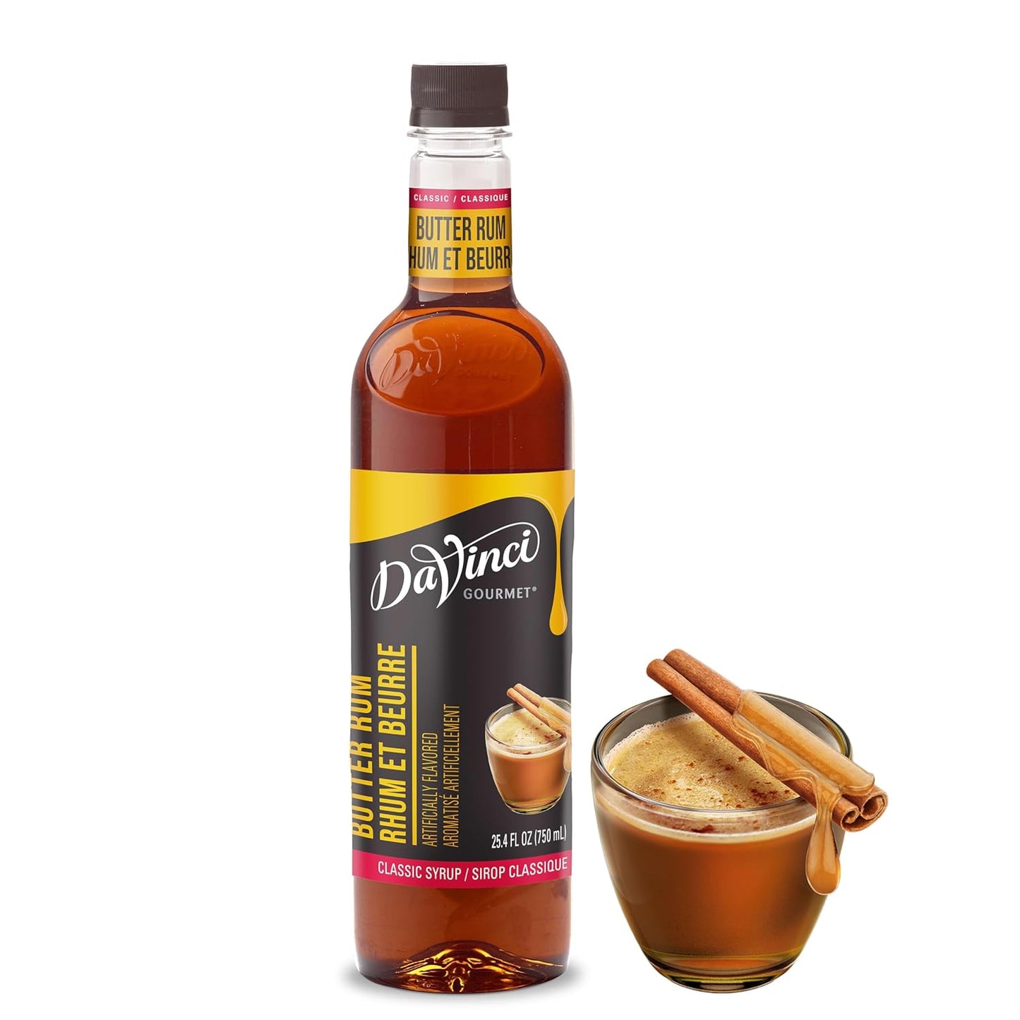 DaVinci Gourmet Lavender Syrup, Natural, 25.4 Fluid Ounces (Pack of 1)