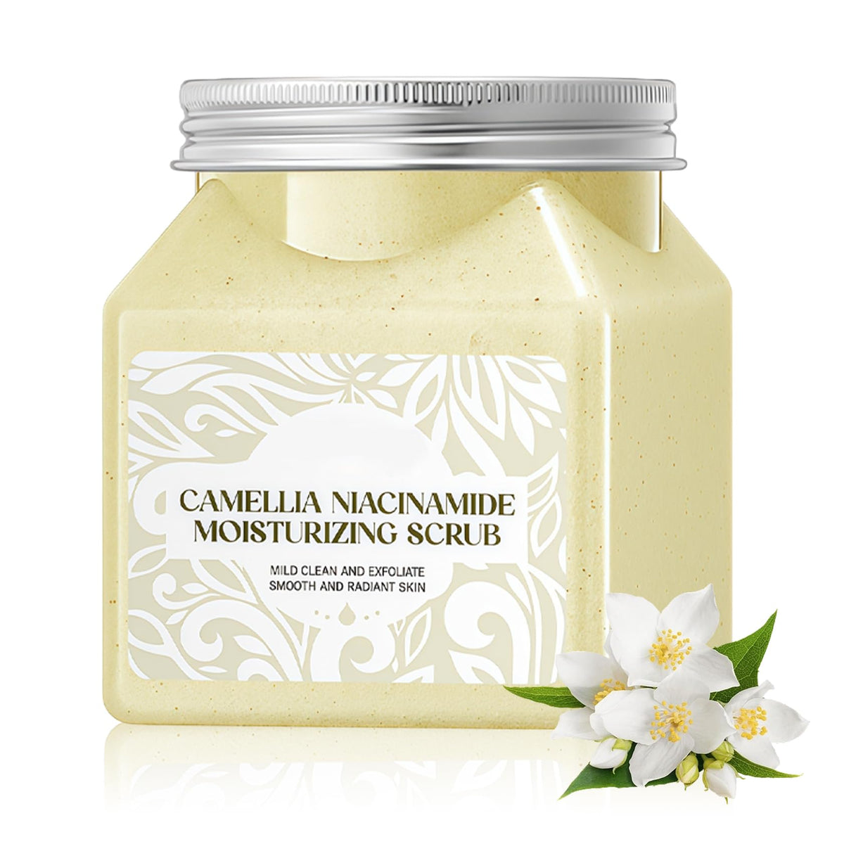 Cherry Body Exfoliator, Deep Cleaning Exfoliating Body Scrub, Moisturizing Nourishing Salt Rose Body Scrub, 350 g