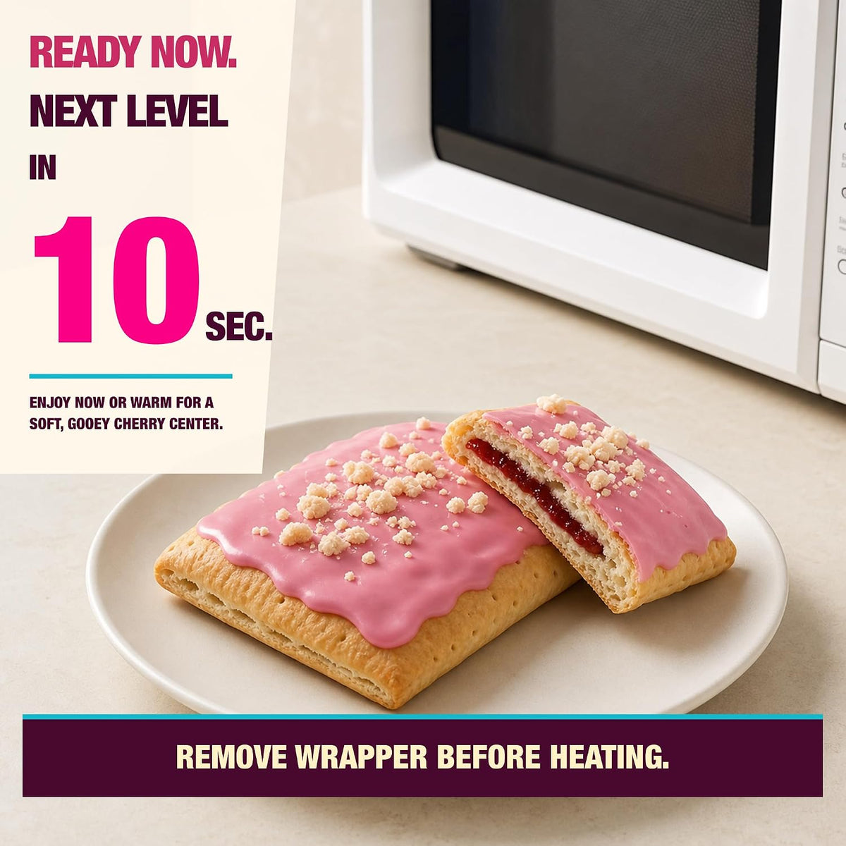 Legendary Foods High Protein Pastry, Cherry, Low Carb/Low Sugar Snack