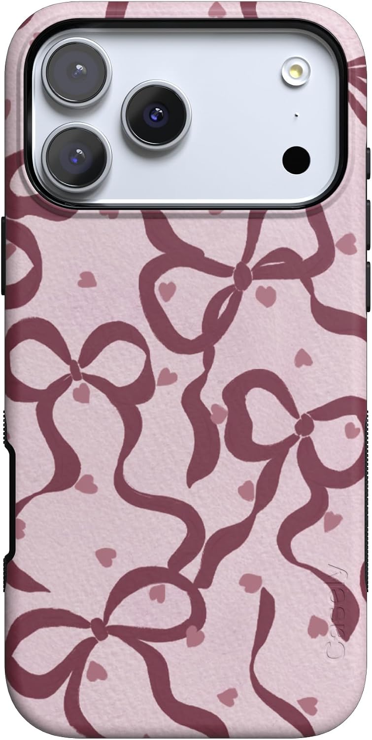 Casely iPhone 17 Air Case | Very Cherry | Painted Cherries | Bold Protective Design | MagSafe Compatible Design