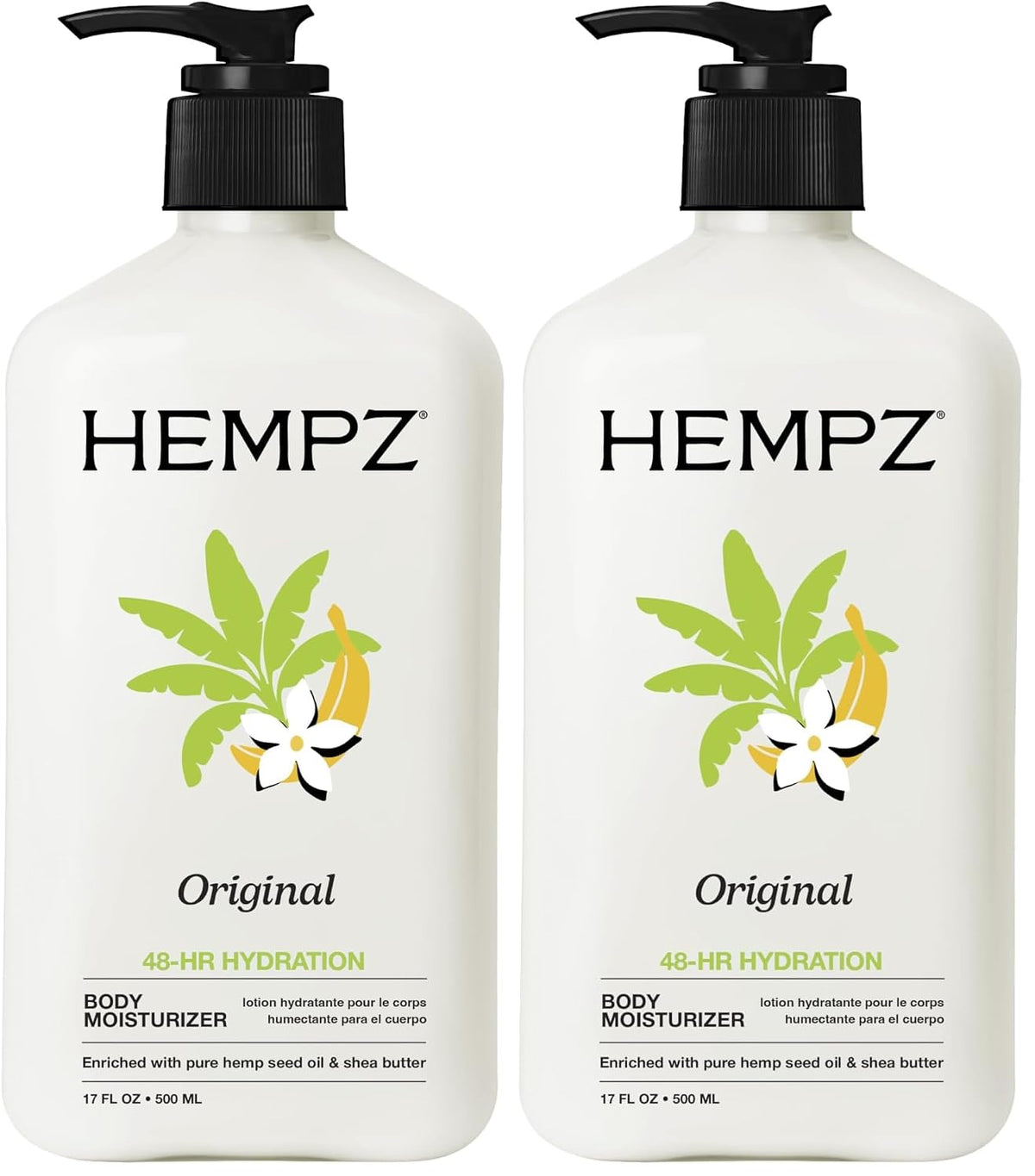 Hempz Dark Red Cherries Moisturizing Body Lotion - 17 Fl Oz