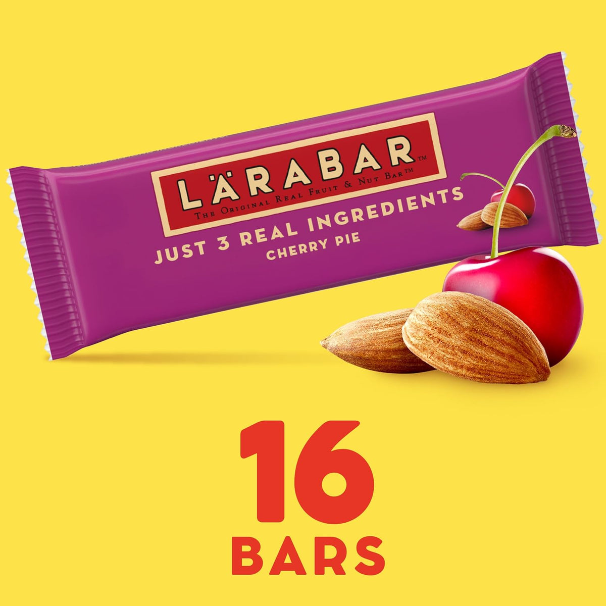 Larabar Cherry Pie, Fruit & Nut Bars, 16 ct, 27.2 oz