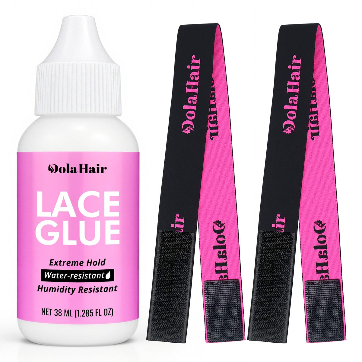 Dolahair Lace Glue Remover for Lace Wigs, Tape-in Extensions Remover, Double-Sided Extension Tape Remover