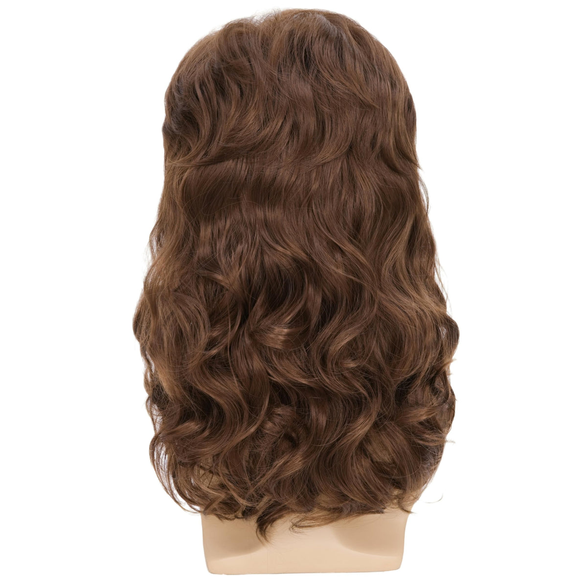 Mens Black Wig Long Curly Natural Hair Wig Layered Wavy for Daily Party Costume Cospaly Halloween