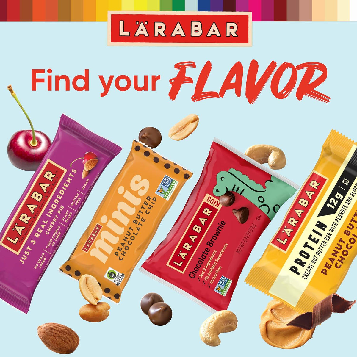 Larabar Cherry Pie, Fruit & Nut Bars, 16 ct, 27.2 oz