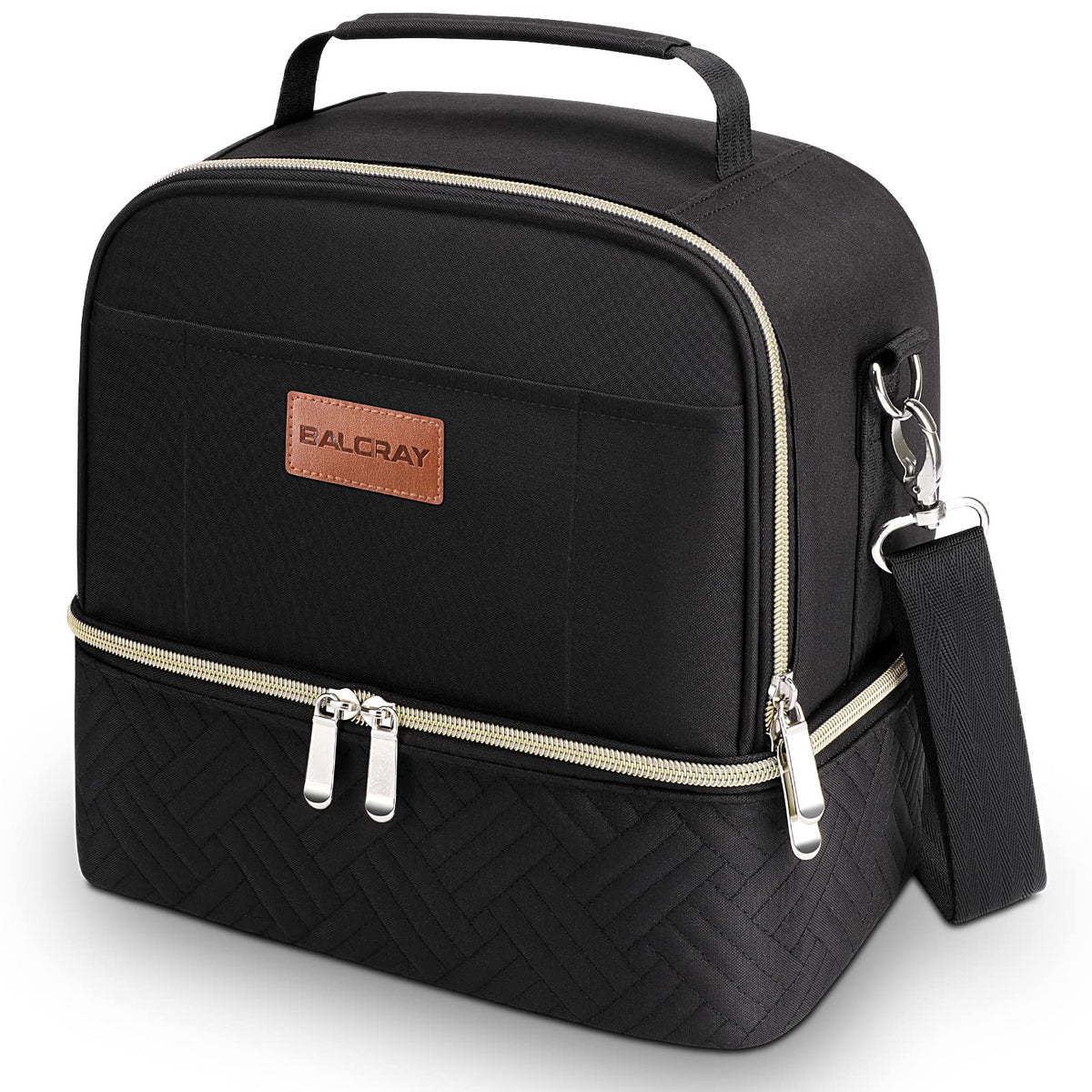 BALORAY Lunch Bag for Women Men Adult Lunch Box (Cherry), M