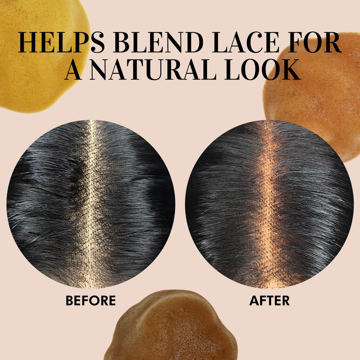 Dolahair Lace Glue Kit Wig Installation Kit & Melting Spray (Medium Brown)