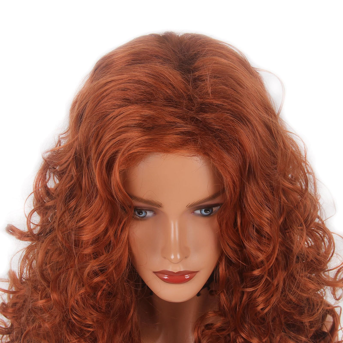 Long Pastel Wigs for Women Heat Resistant Hair Natural Wigs for Daily Cosplay Costume Party Carnival Purple-pink Gradient with Blue Highlights
